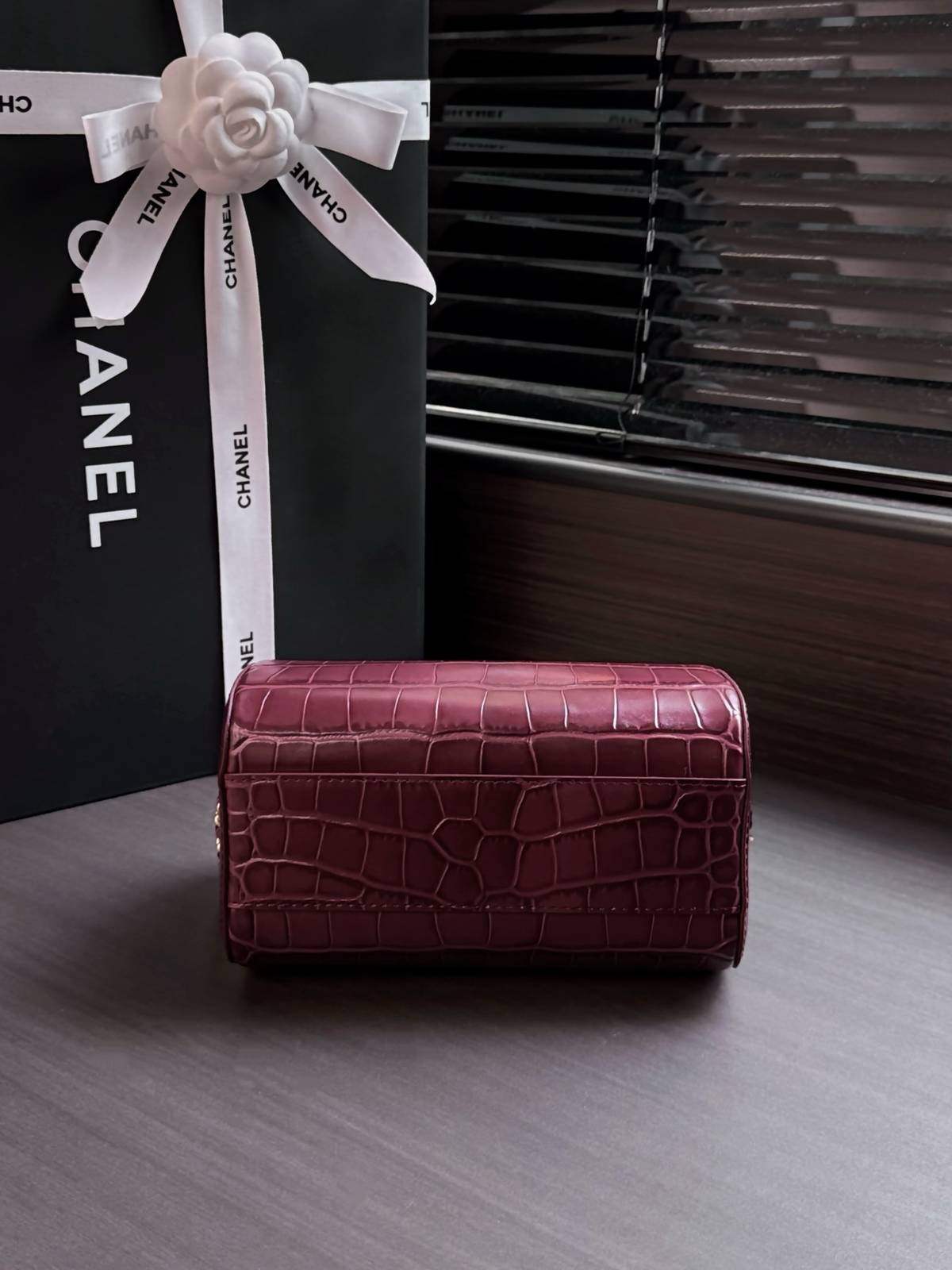 シャネル CHANEL マトラッセ キャビアスキン チェーンショルダーバッグ ゴールド金具 ブラック レディース - 画像 17
