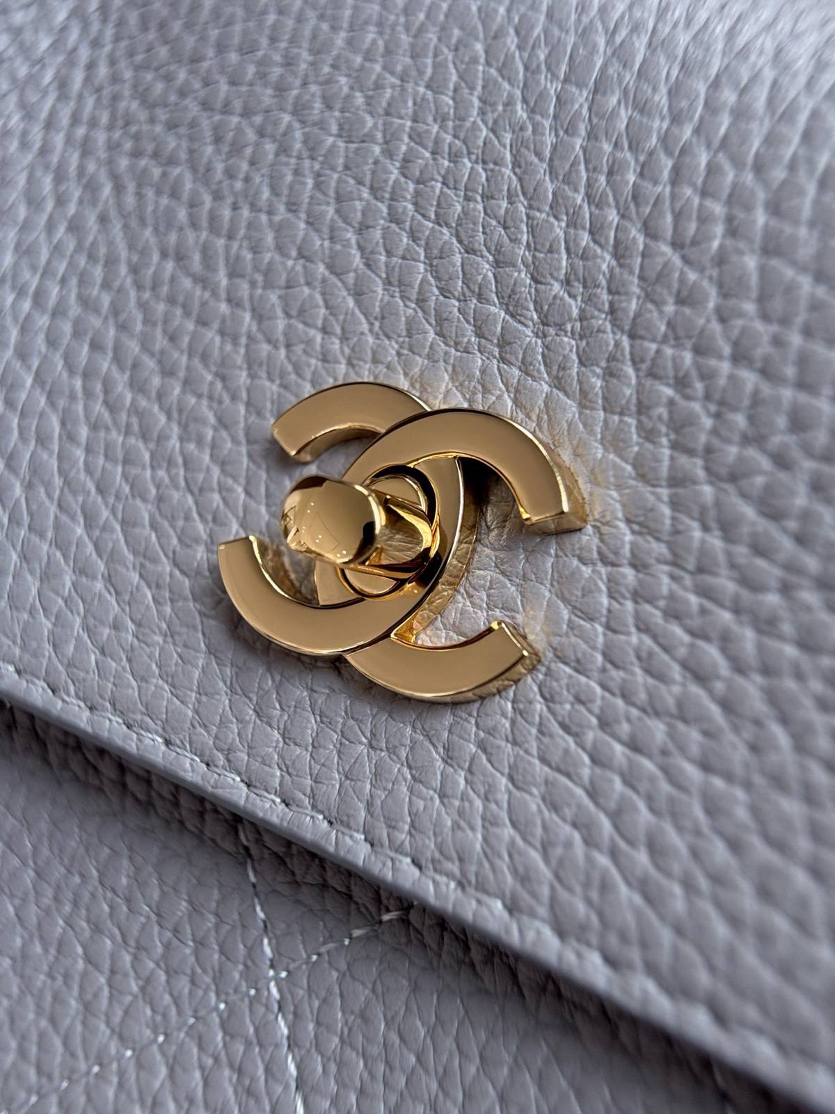 シャネル CHANEL マトラッセ チェーンショルダーバッグ キャビアスキン ゴールド金具 ターンロック レディース - 画像 7