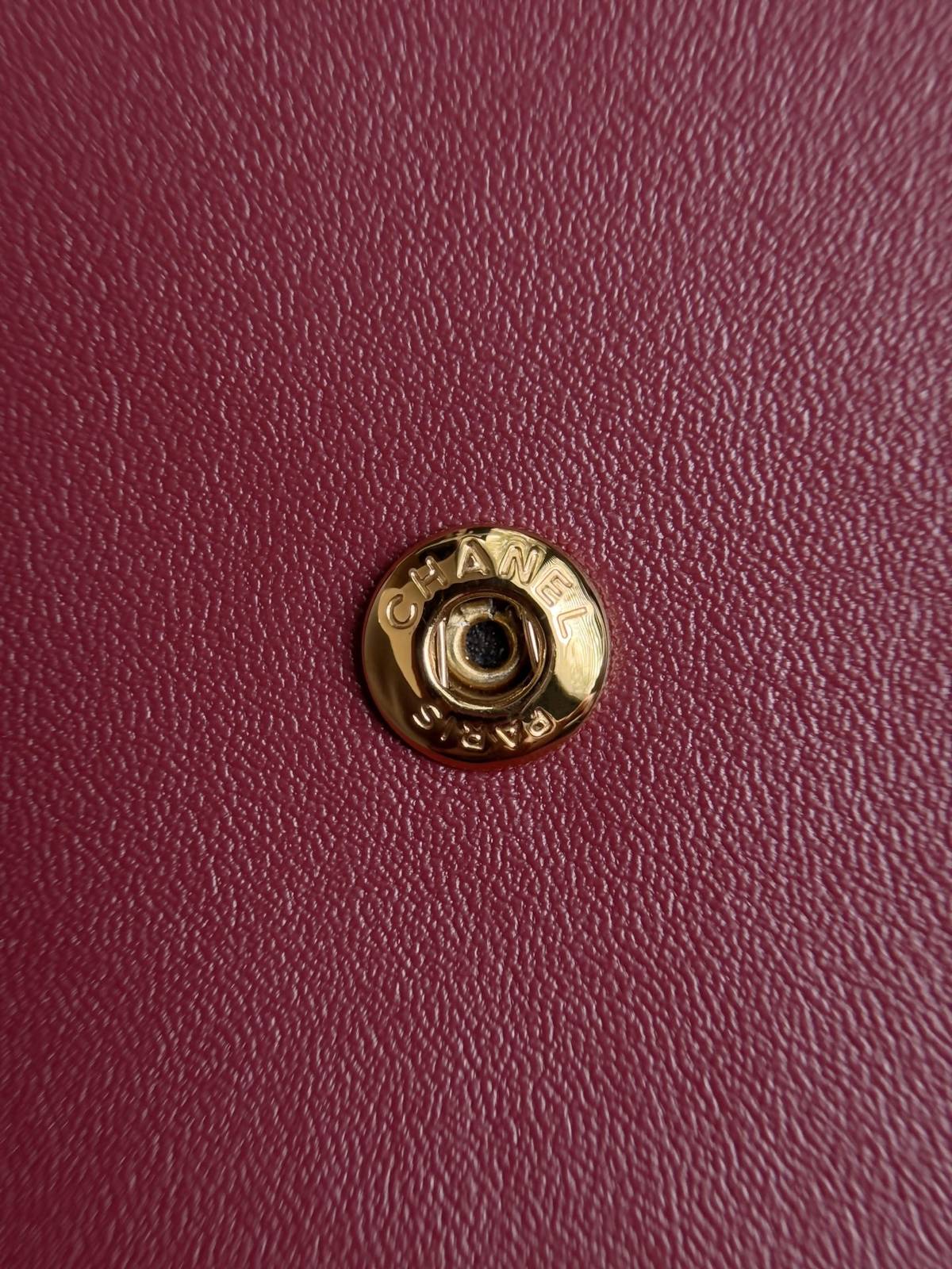 シャネル CHANEL マトラッセ ラムスキン チェーンショルダーバッグ ゴールド金具 グレー レディース - 画像 13