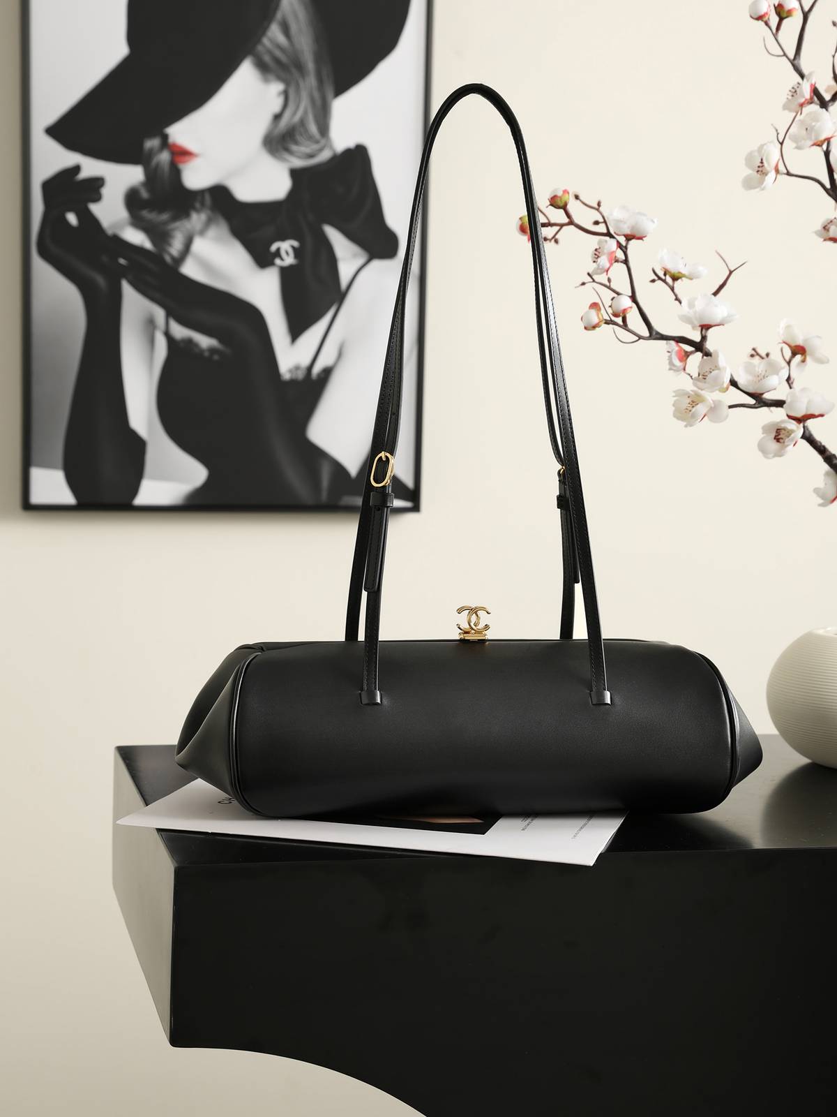 シャネル CHANEL マトラッセ フラップバッグ チェーンショルダー ボルドー裏地 ゴールド金具 レディース - 画像 10