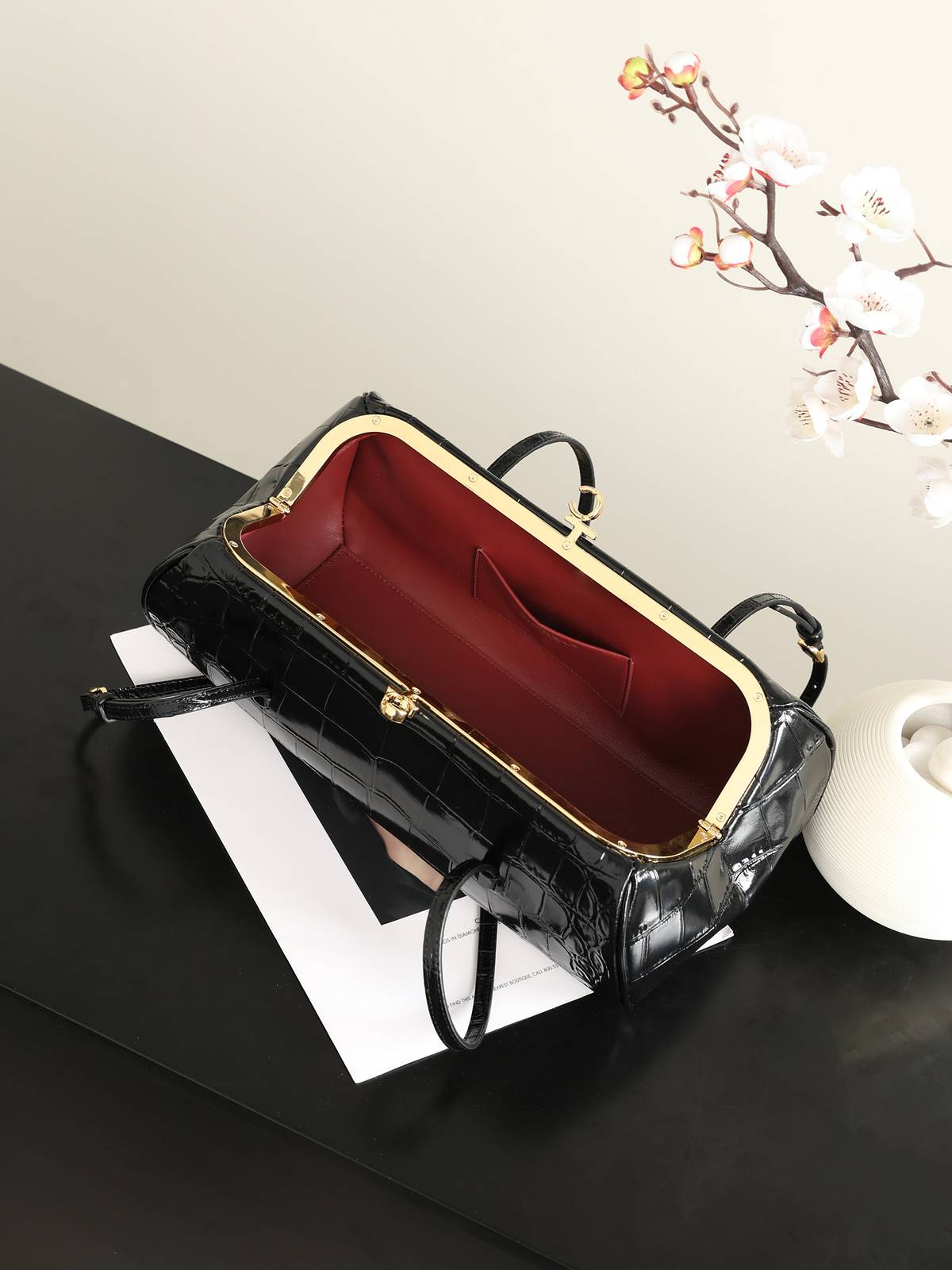 シャネル CHANEL マトラッセ フラップバッグ チェーンショルダー ボルドー裏地 ゴールド金具 レディース - 画像 13