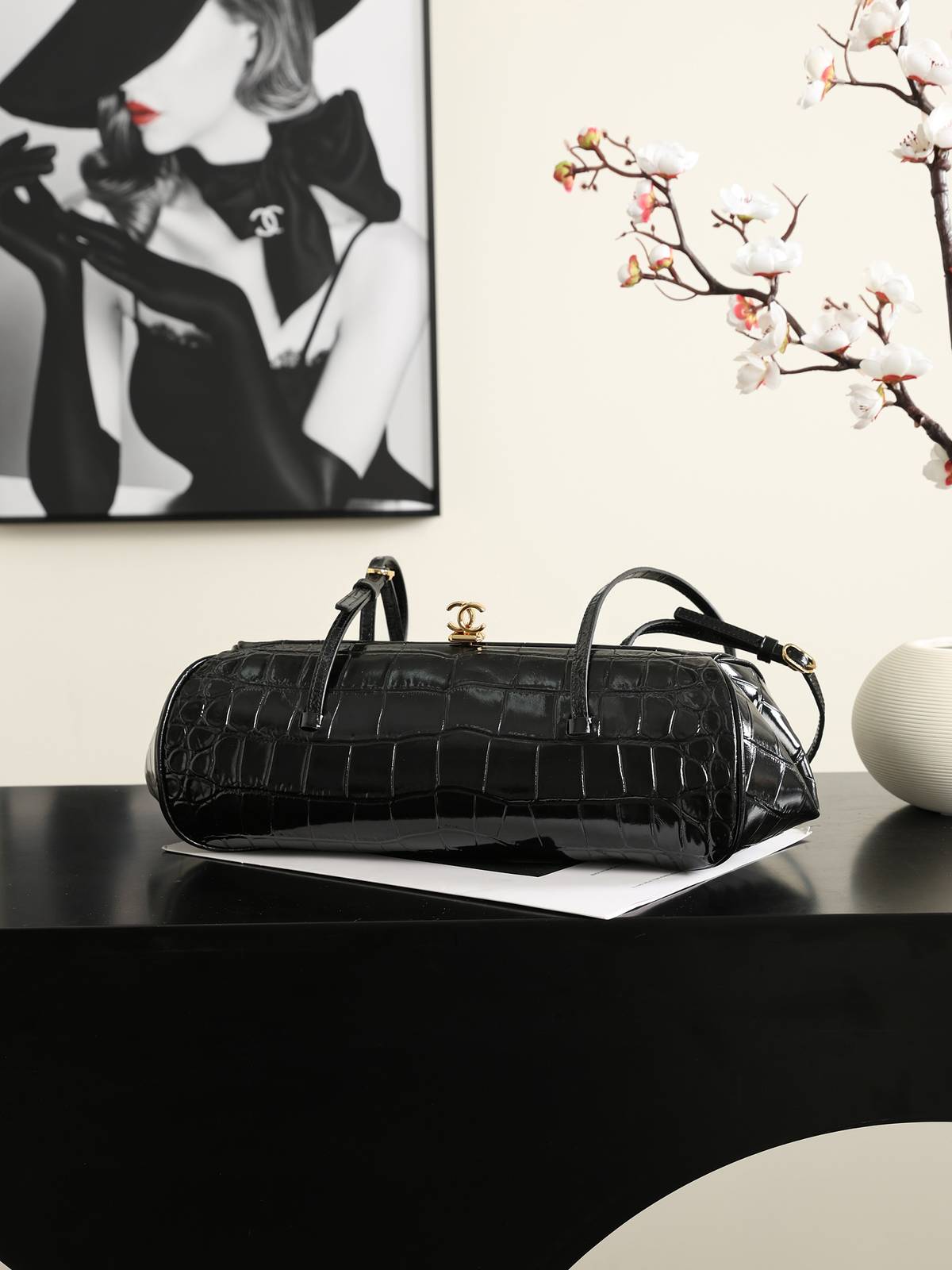 シャネル CHANEL マトラッセ フラップバッグ チェーンショルダー ボルドー裏地 ゴールド金具 レディース - 画像 18