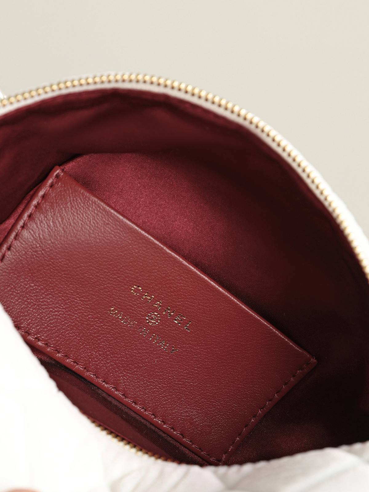 シャネル CHANEL ベロア チェーンショルダー バニティバッグ ターンロック ゴールド金具 ブラック レディース - 画像 12