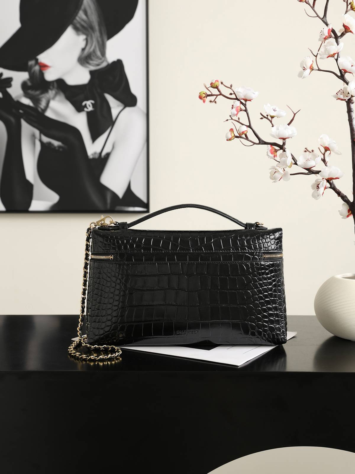 シャネル 6473 マトラッセ マットキャビアスキン チェーンショルダーバッグ ボルドー ゴールド金具 レディース - 画像 17
