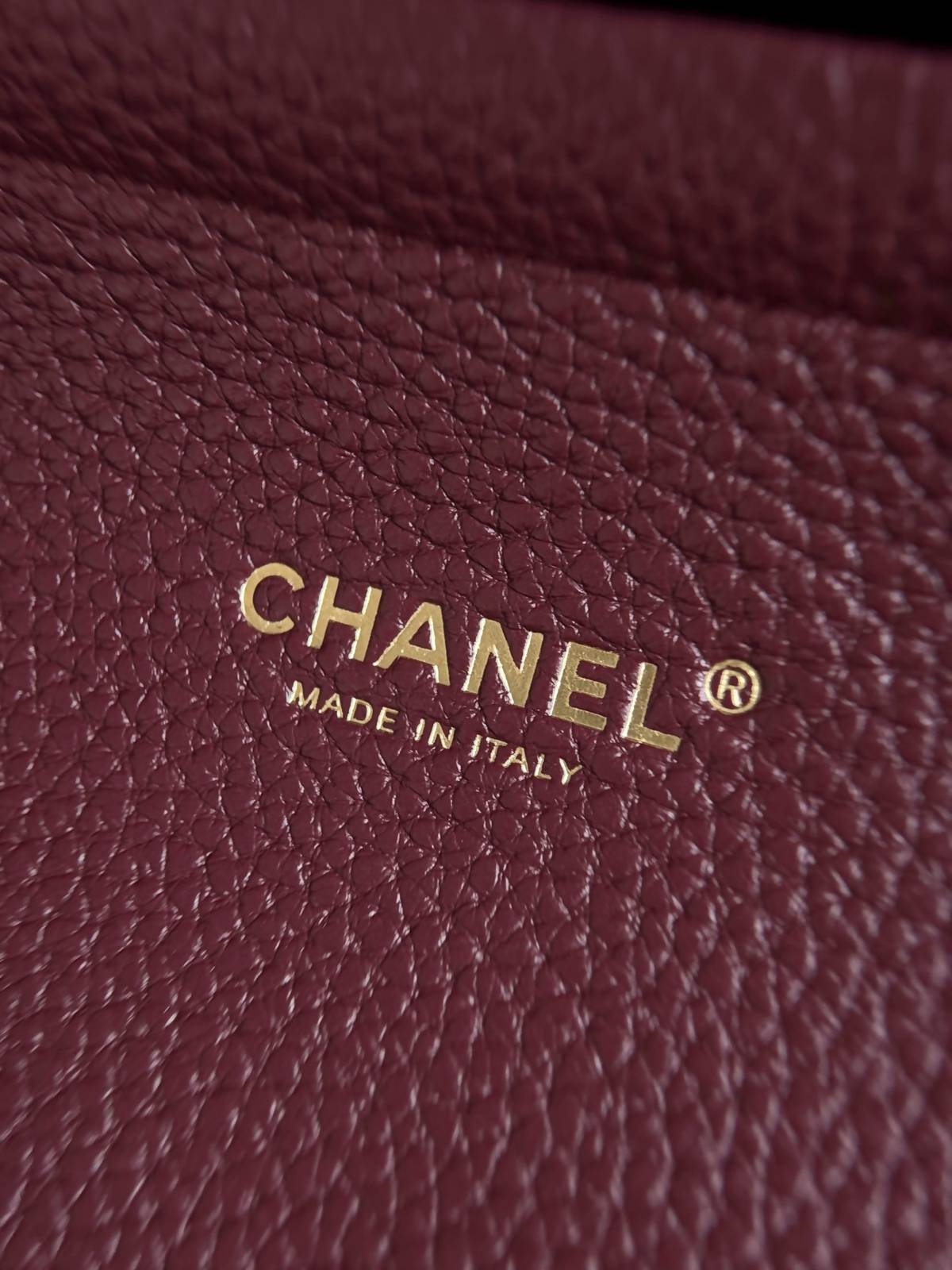 シャネル CHANEL マトラッセ レザー編み込みチェーン フラップバッグ ブラック ゴールド金具 - 画像 2