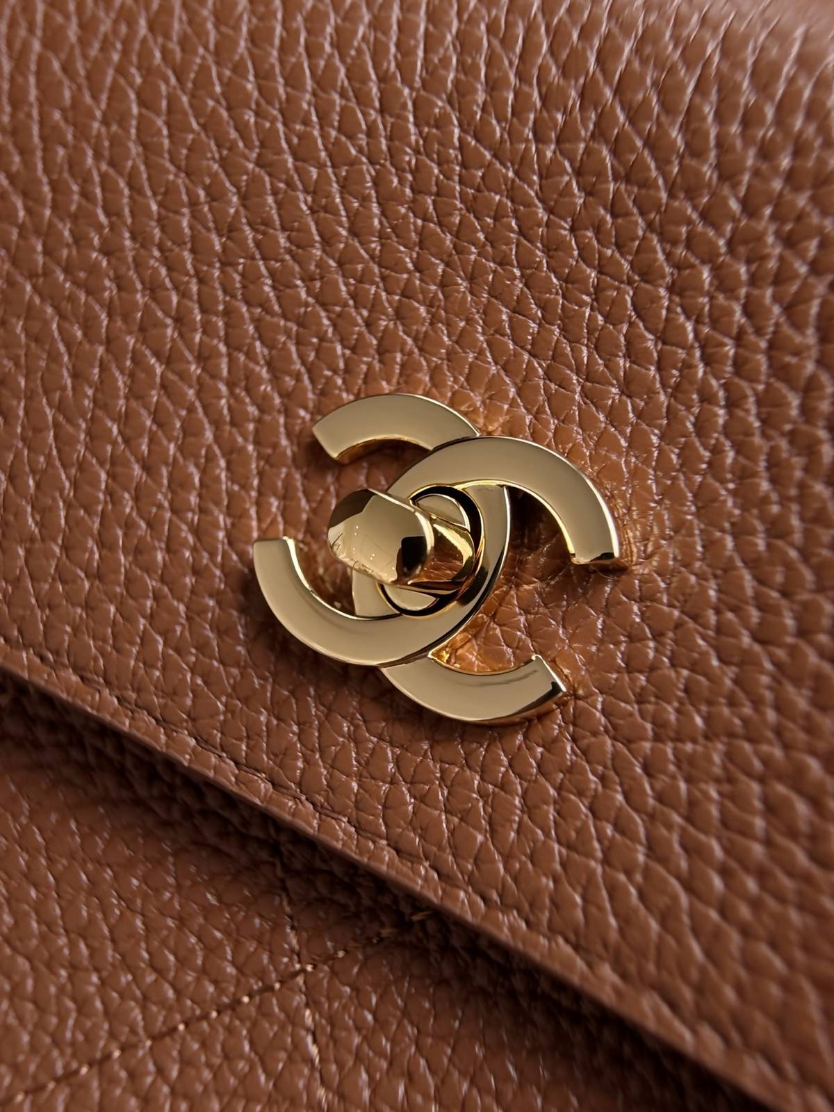 シャネル CHANEL マトラッセ レザー編み込みチェーン フラップバッグ ブラック ゴールド金具 - 画像 17