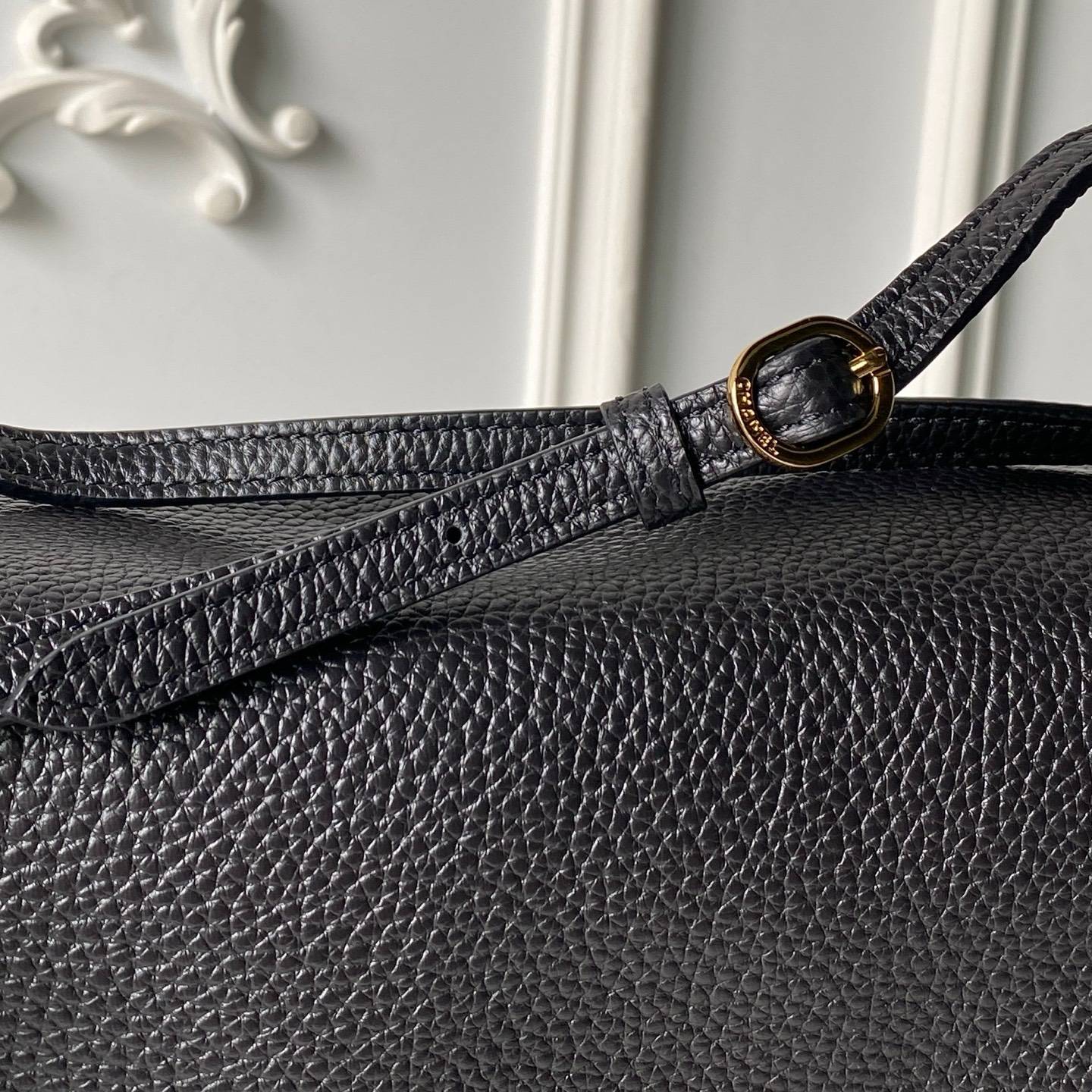シャネル CHANEL マトラッセ チェーンショルダーバッグ キャビアスキン ゴールド金具 レディース ブラック ベージ - 画像 6