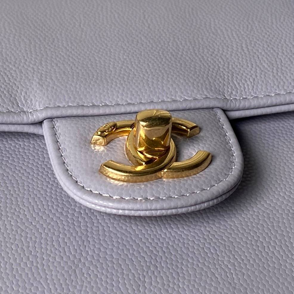 シャネル CHANEL AS6130 マトラッセ ラムスキン チェーンショルダーバッグ ブラック金具 レディース - 画像 8
