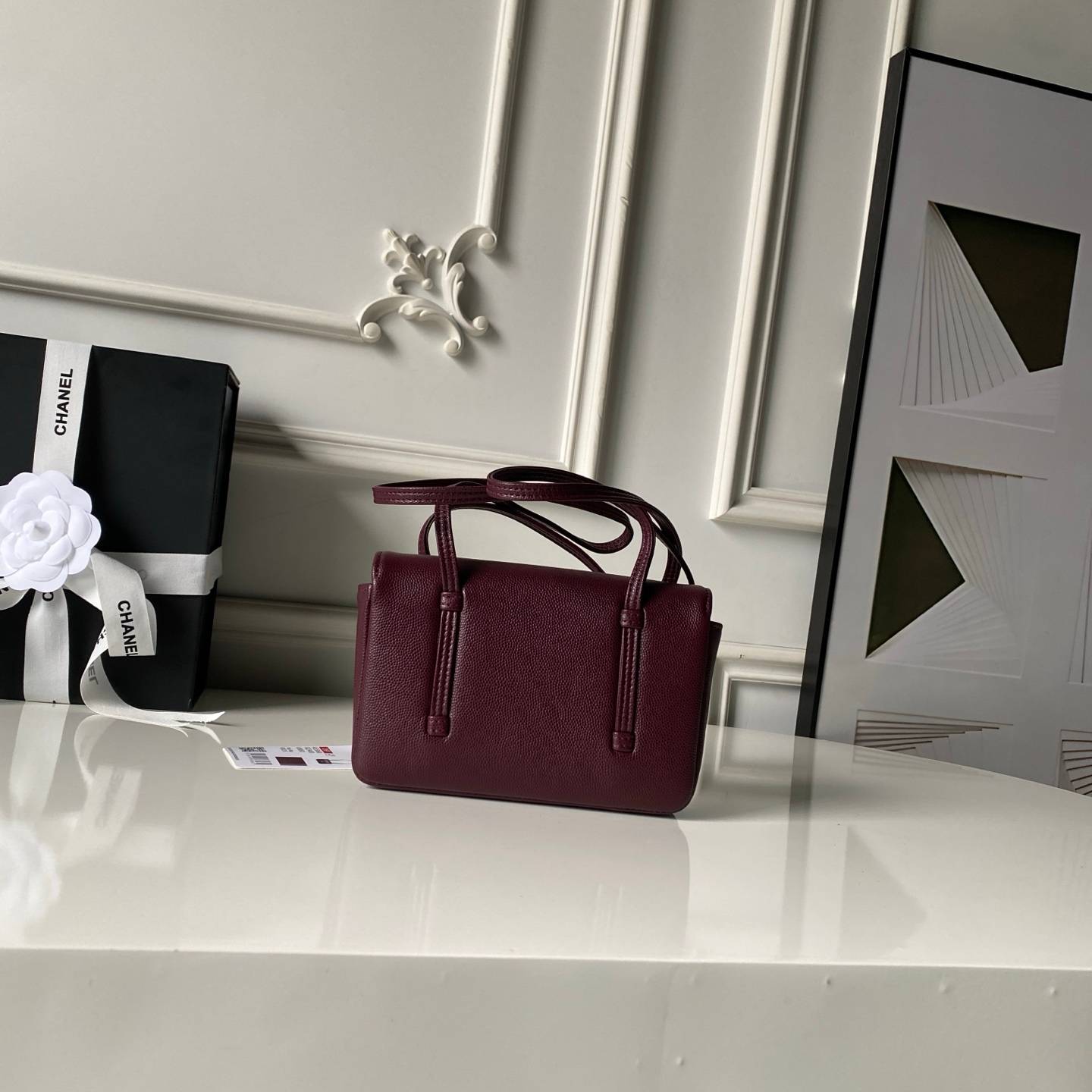 シャネル CHANEL AP5168 チェーンショルダーバッグ マトラッセ マットキャビアスキン ゴールド金具 レディー - 画像 9
