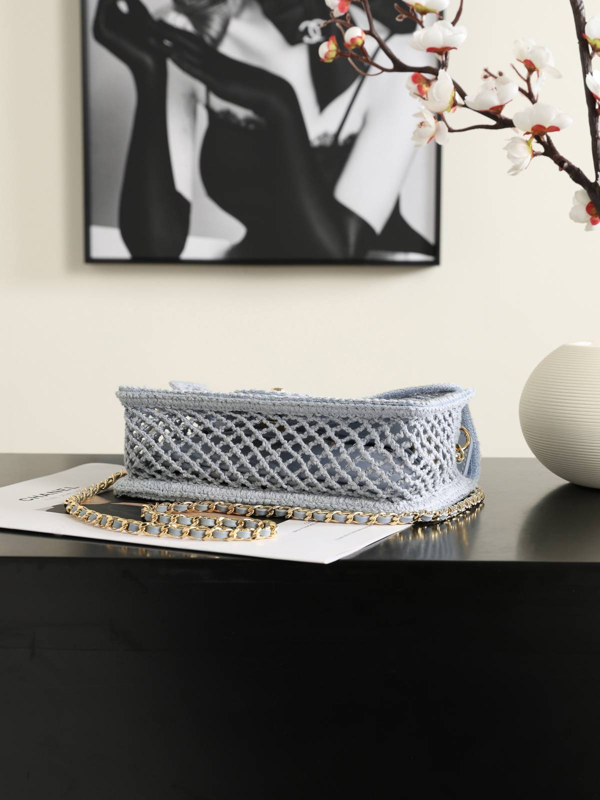 シャネル CHANEL マトラッセ マルチカラー フラップバッグ チェーンショルダー ゴールド金具 レディース - 画像 5