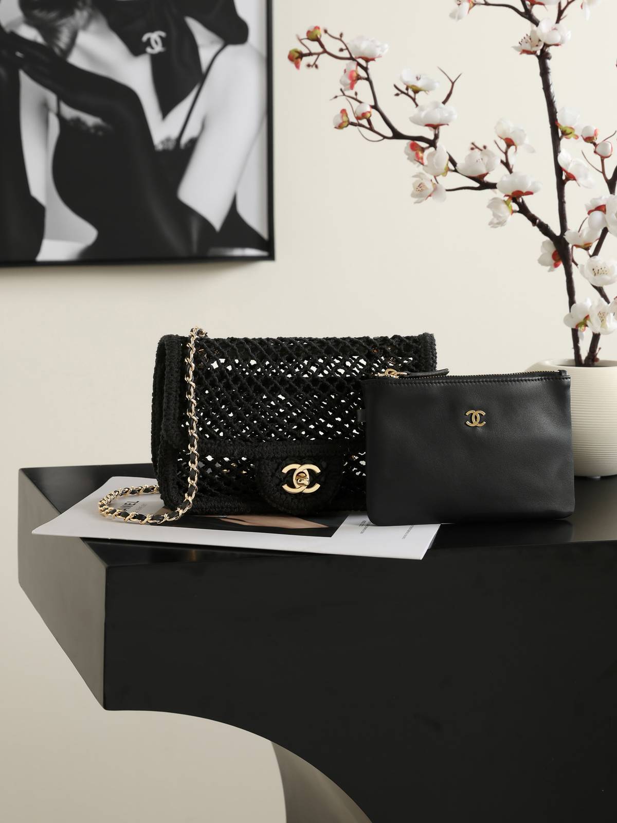 シャネル CHANEL マトラッセ マルチカラー フラップバッグ チェーンショルダー ゴールド金具 レディース - 画像 16