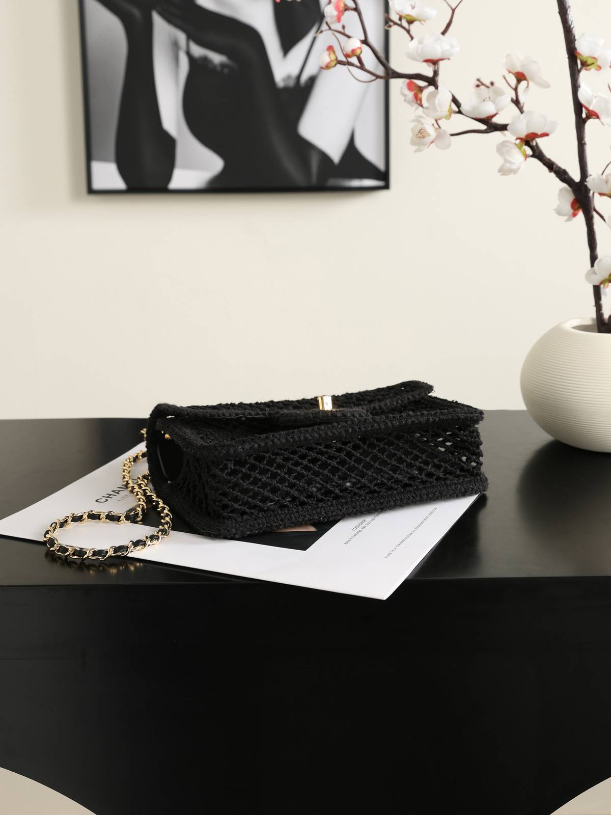 シャネル CHANEL マトラッセ マルチカラー フラップバッグ チェーンショルダー ゴールド金具 レディース - 画像 17