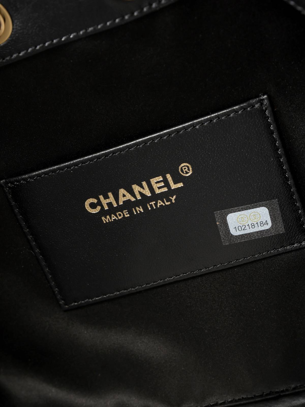 シャネル CHANEL マトラッセ デニム チェーンショルダーバッグ ブラック ゴールド金具 レディース - 画像 2