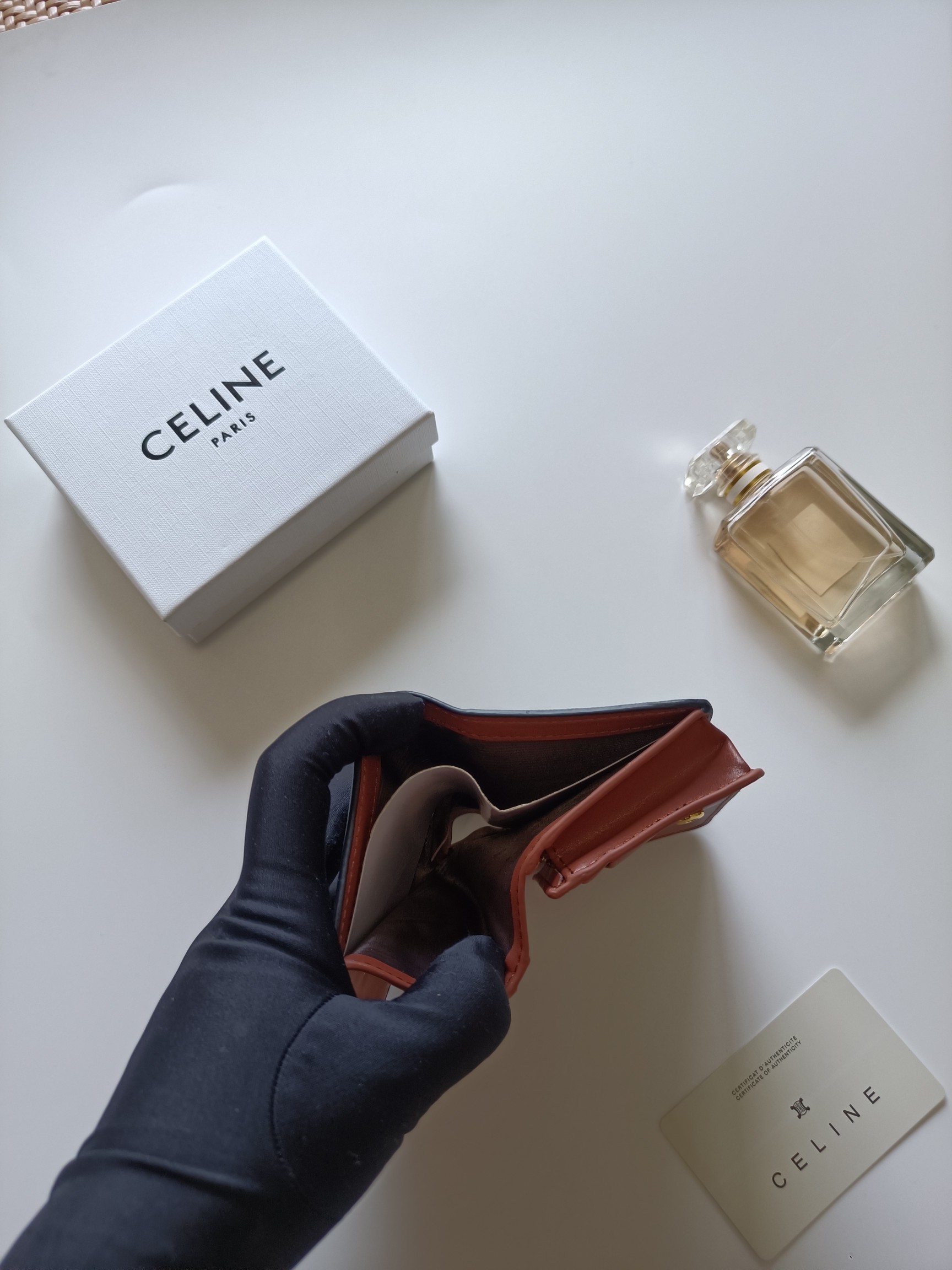 CELINE セリーヌ ロングウォレット ブラウン 2色入 🌸 - 画像 7