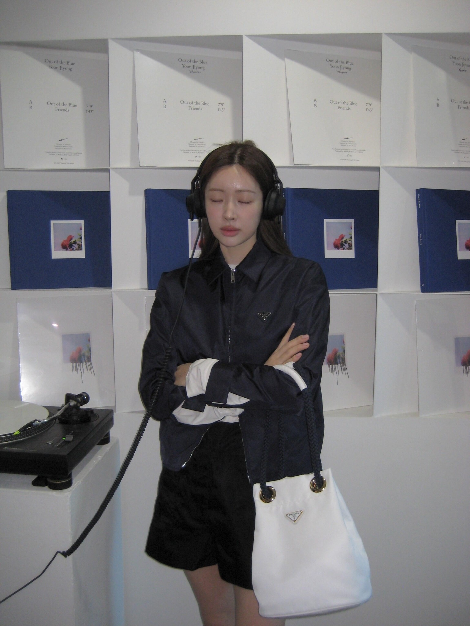 PRADA プラダ バッグ バケットバッグ 白 ブラック バッグ 2色入 🧺 - 画像 2