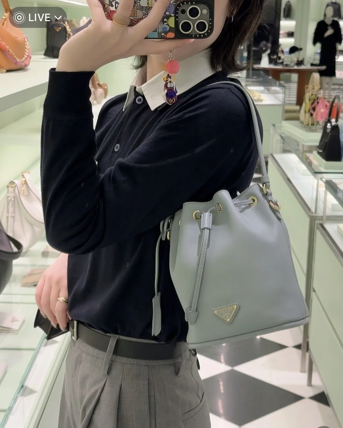 プラダ プルアップバッグ 3色入 🎒 - 画像 8