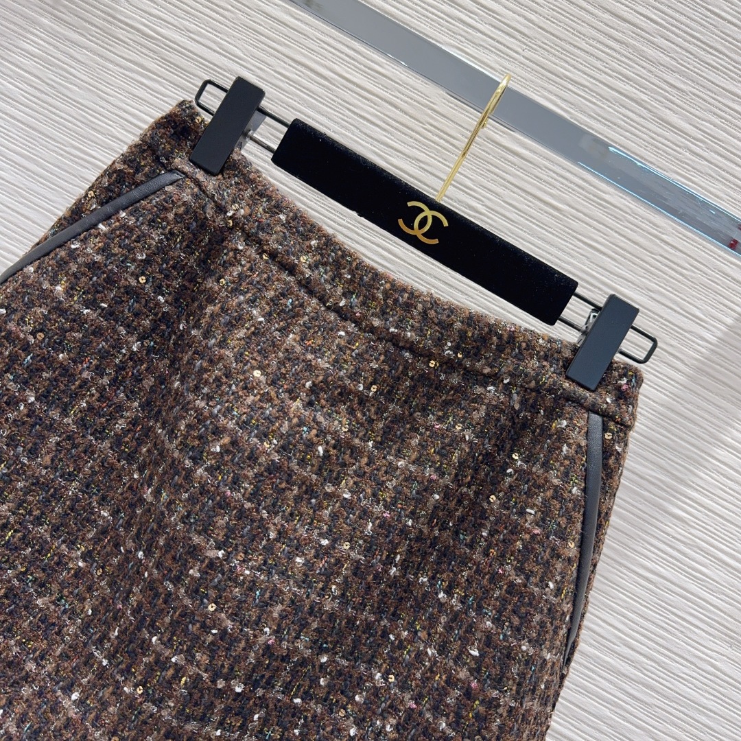 シャネル ワンピース チェック柄 2way ブラック レディース 【新品】✨ - 画像 3