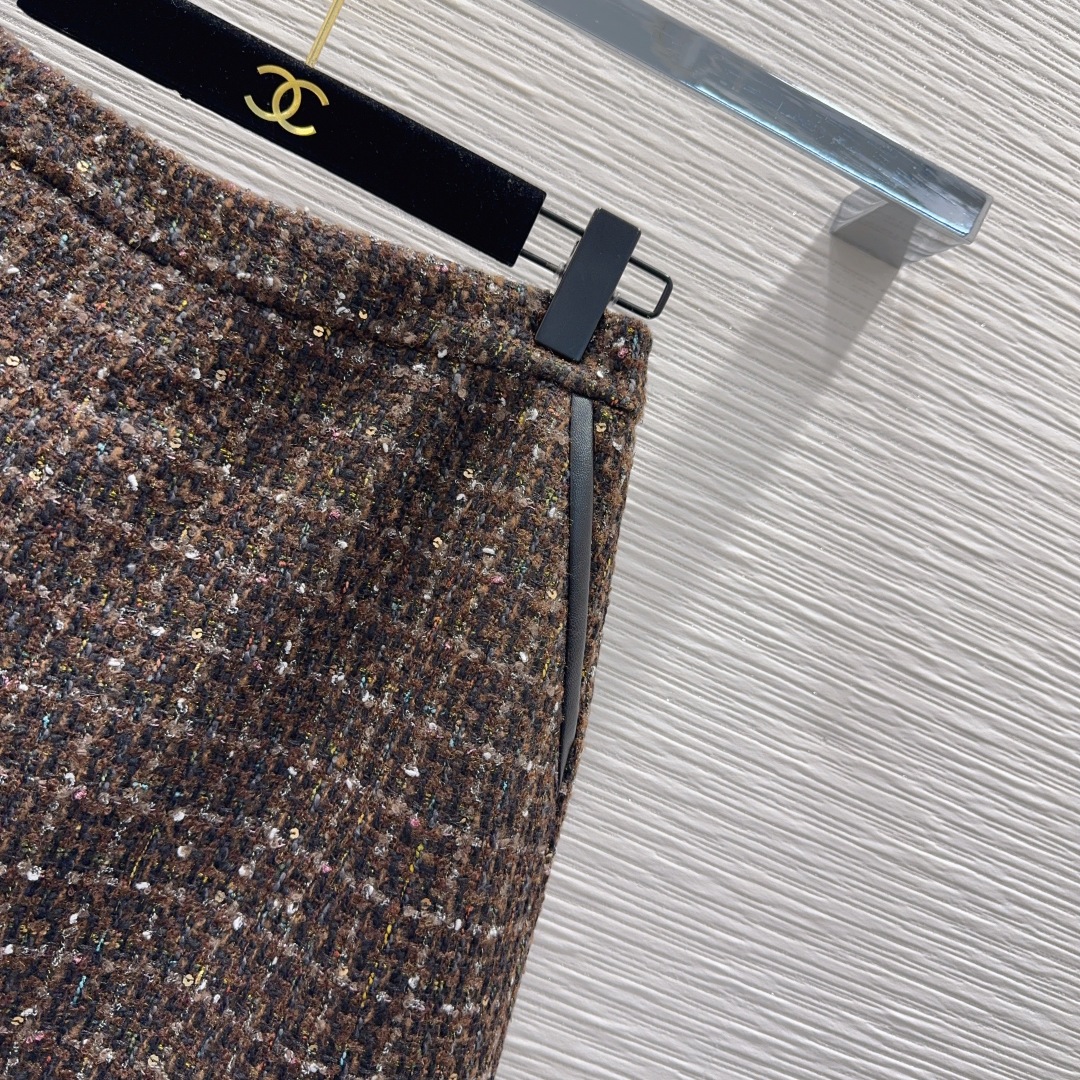 シャネル ワンピース チェック柄 2way ブラック レディース 【新品】✨ - 画像 4