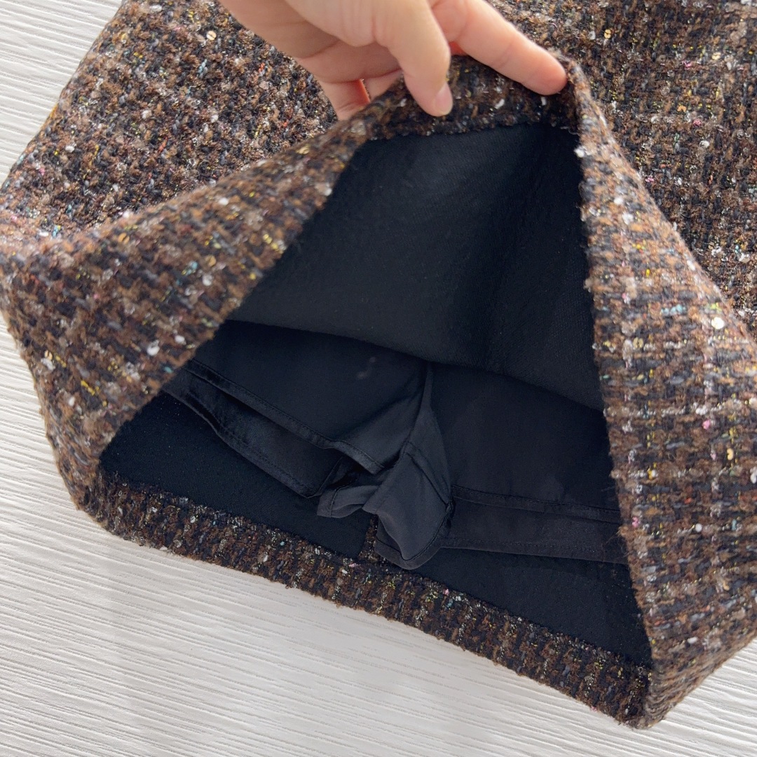 シャネル ワンピース チェック柄 2way ブラック レディース 【新品】✨ - 画像 5