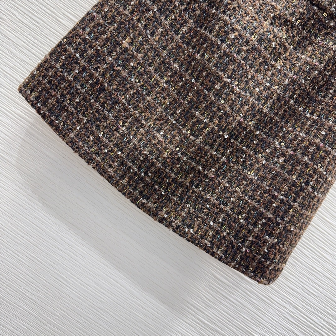 シャネル ワンピース チェック柄 2way ブラック レディース 【新品】✨ - 画像 8