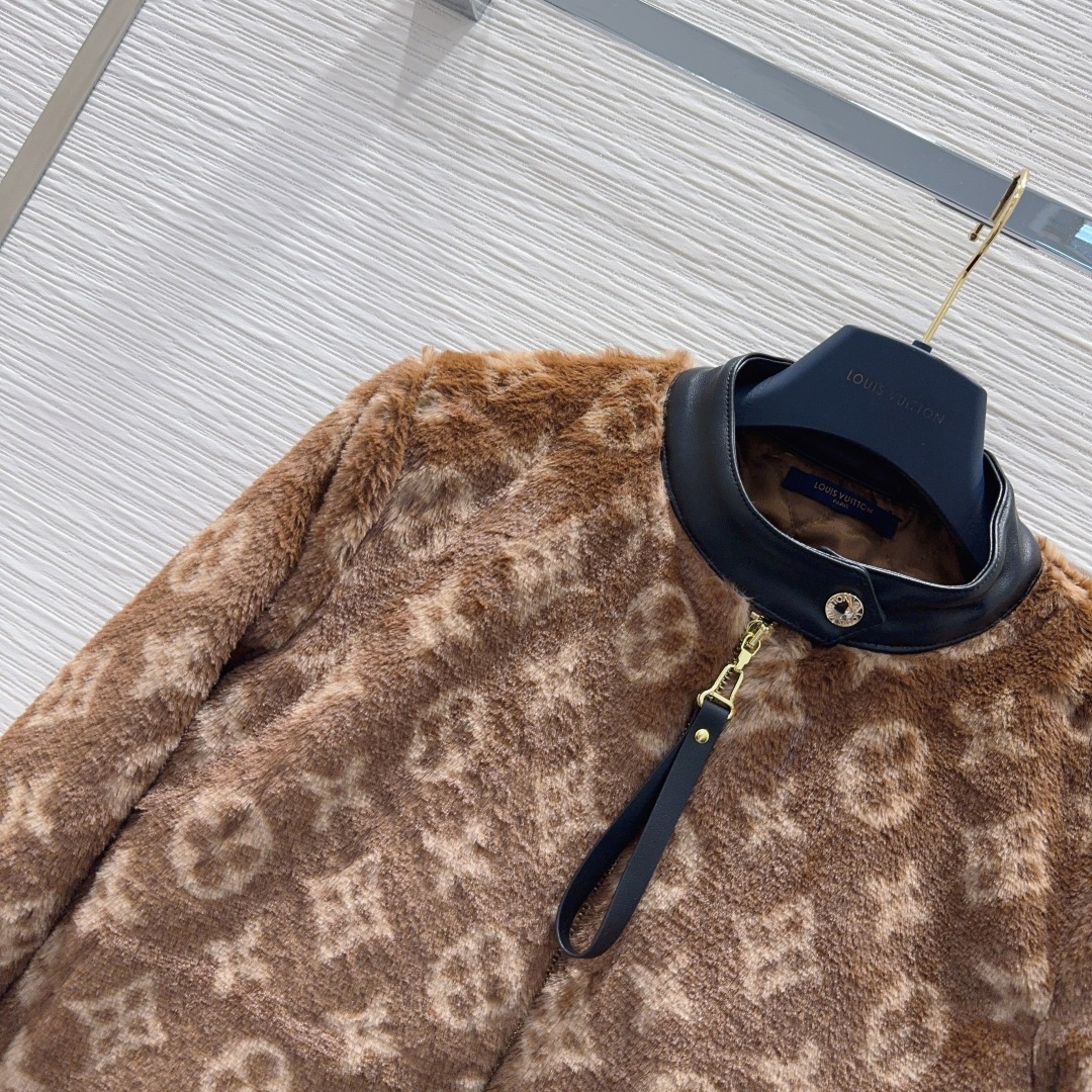 LOUIS VUITTON | ジャケット | オーバーサイズ | ブラウン - 画像 3