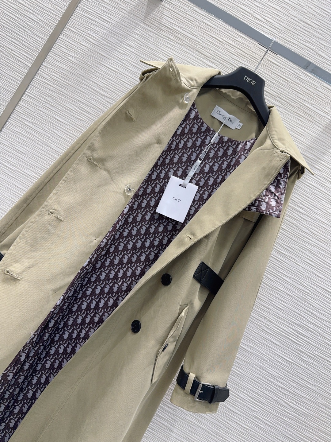 DIOR ディオール ブーツコート 2WAY ベージュ - 画像 8