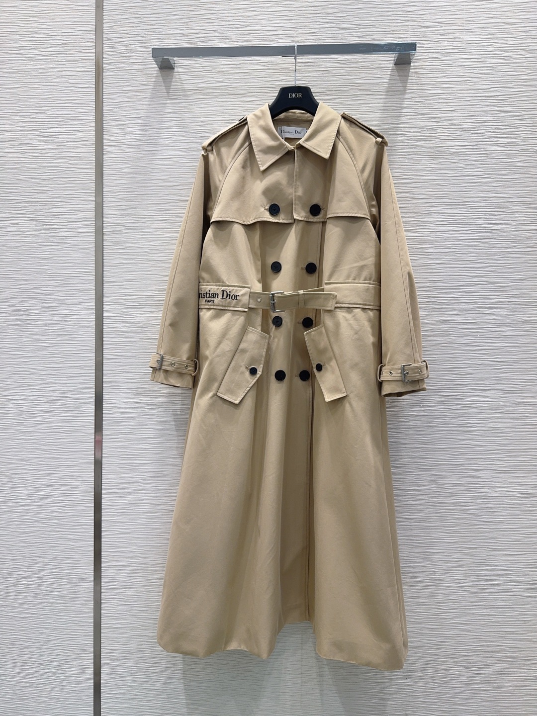 Dior トレンチコート A4収納可 ベージュ - 画像 1