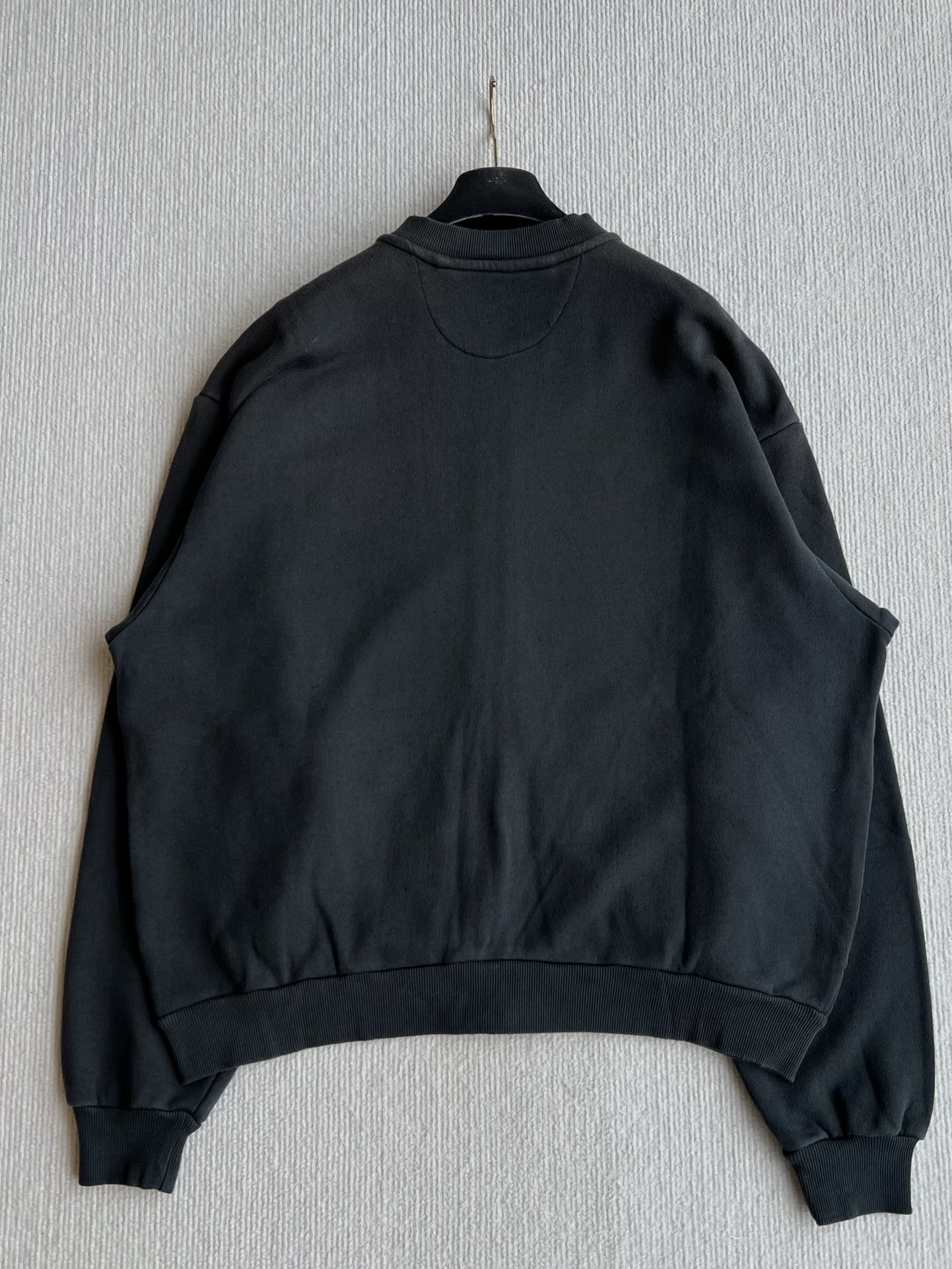 Acne Studios 1996 ロゴ フルジップ ジャケット ブラック グリーン ブルーレイ カラー | 100% コットン - 画像 3