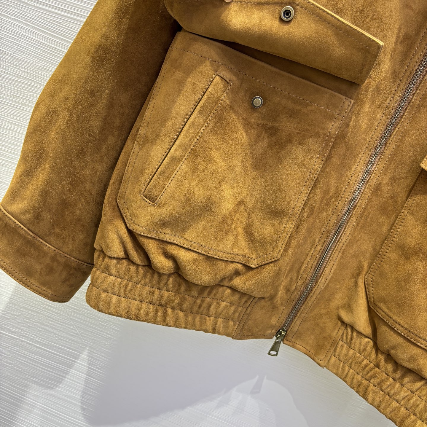 2025新品 レザージャケット 防寒 レザー素材 ブラウン - 画像 4