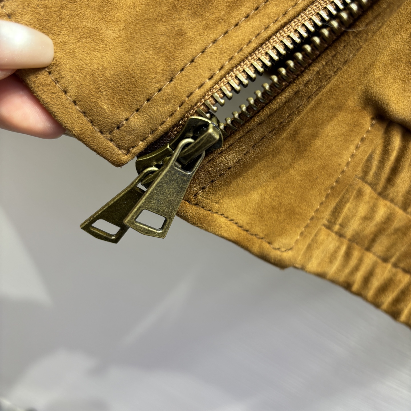 2025新品 レザージャケット 防寒 レザー素材 ブラウン - 画像 6