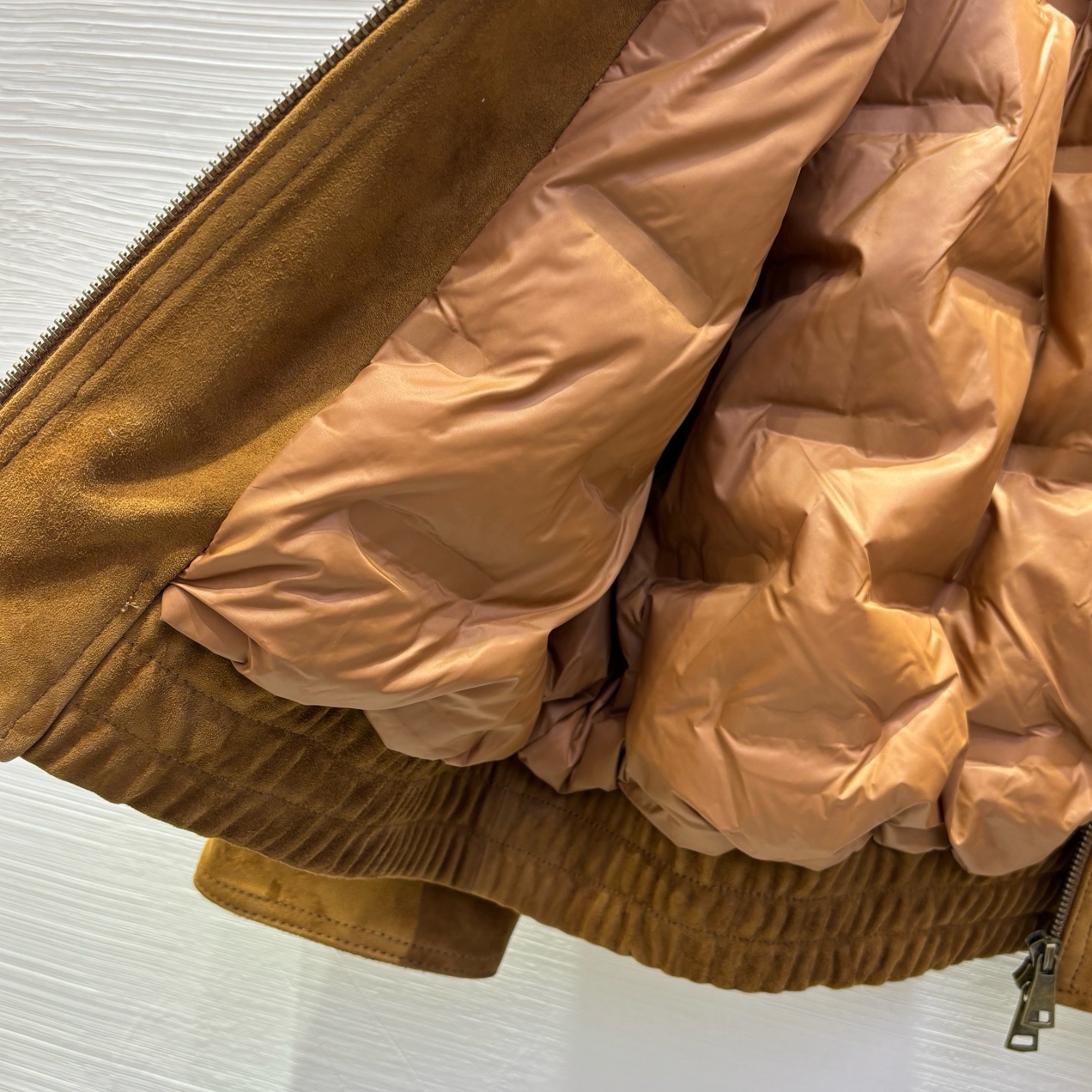 2025新品 レザージャケット 防寒 レザー素材 ブラウン - 画像 8
