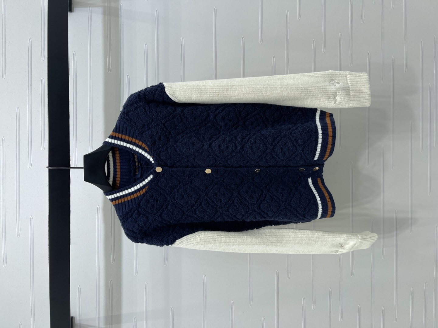 ルイ・ヴィトン 270 ボールドジャケット ブルーウール ネイビー | メンズ - 画像 1