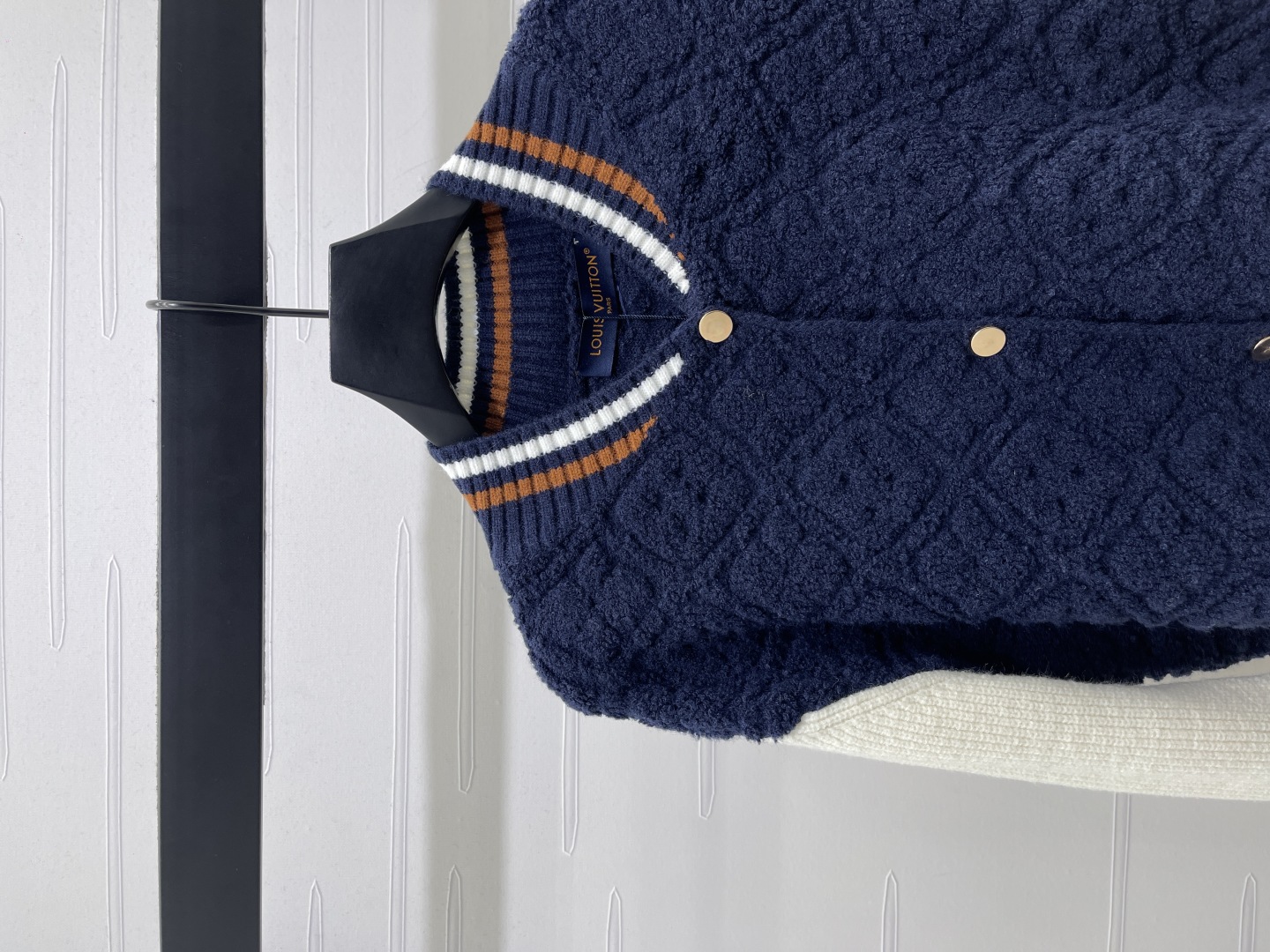 ルイ・ヴィトン 270 ボールドジャケット ブルーウール ネイビー | メンズ - 画像 3