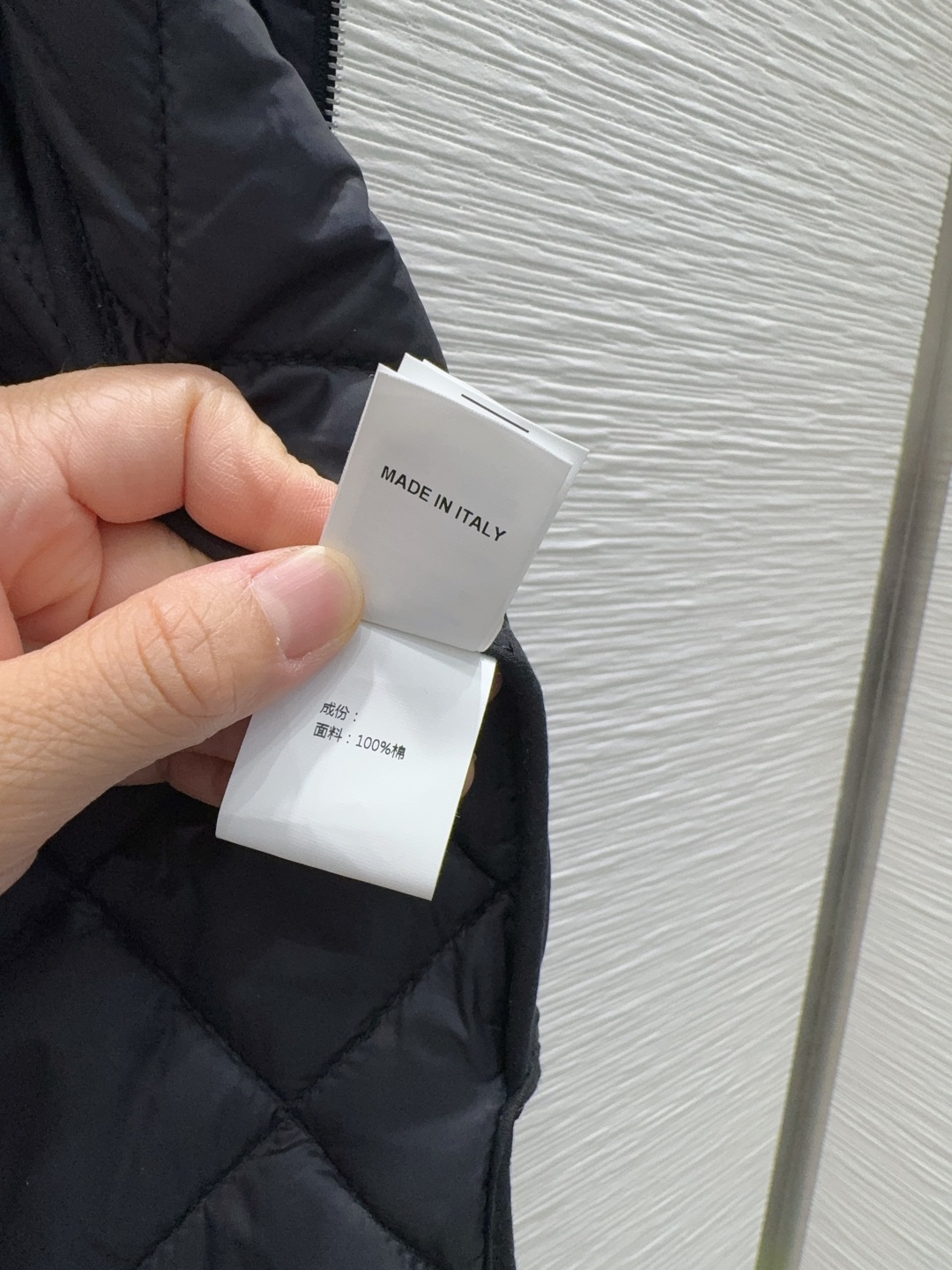 Brunello Cucinelli 2025FW ダウンベスト 100%綿 ブラック - 画像 8