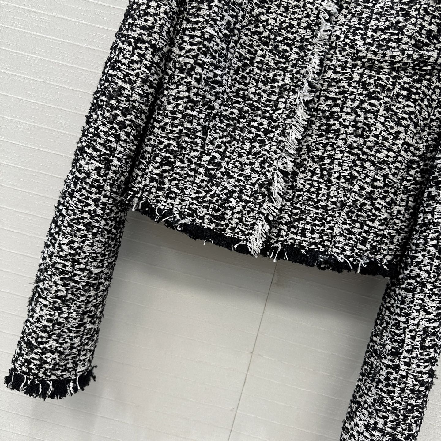 Balma25 フランジェットジャケット | ブラック/ホワイト 3D立体 パンツ付き - 画像 4