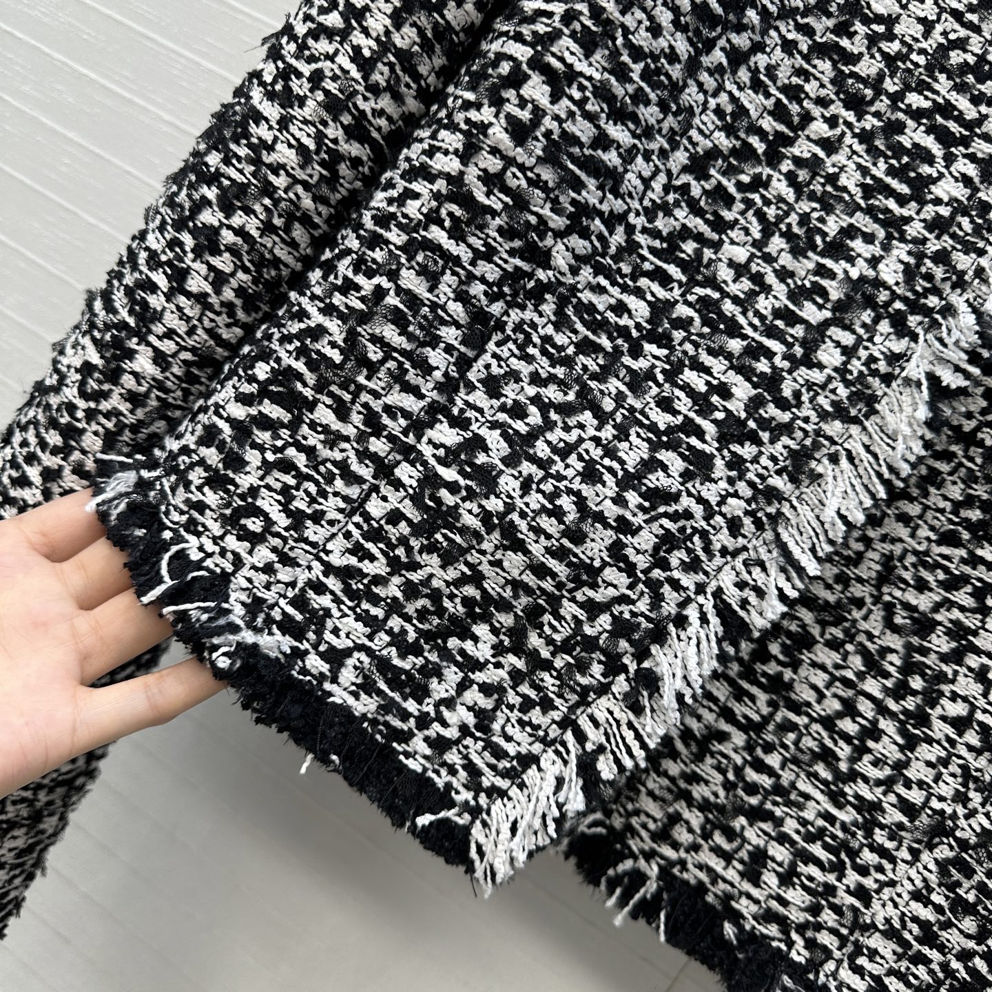 Balma25 フランジェットジャケット | ブラック/ホワイト 3D立体 パンツ付き - 画像 5