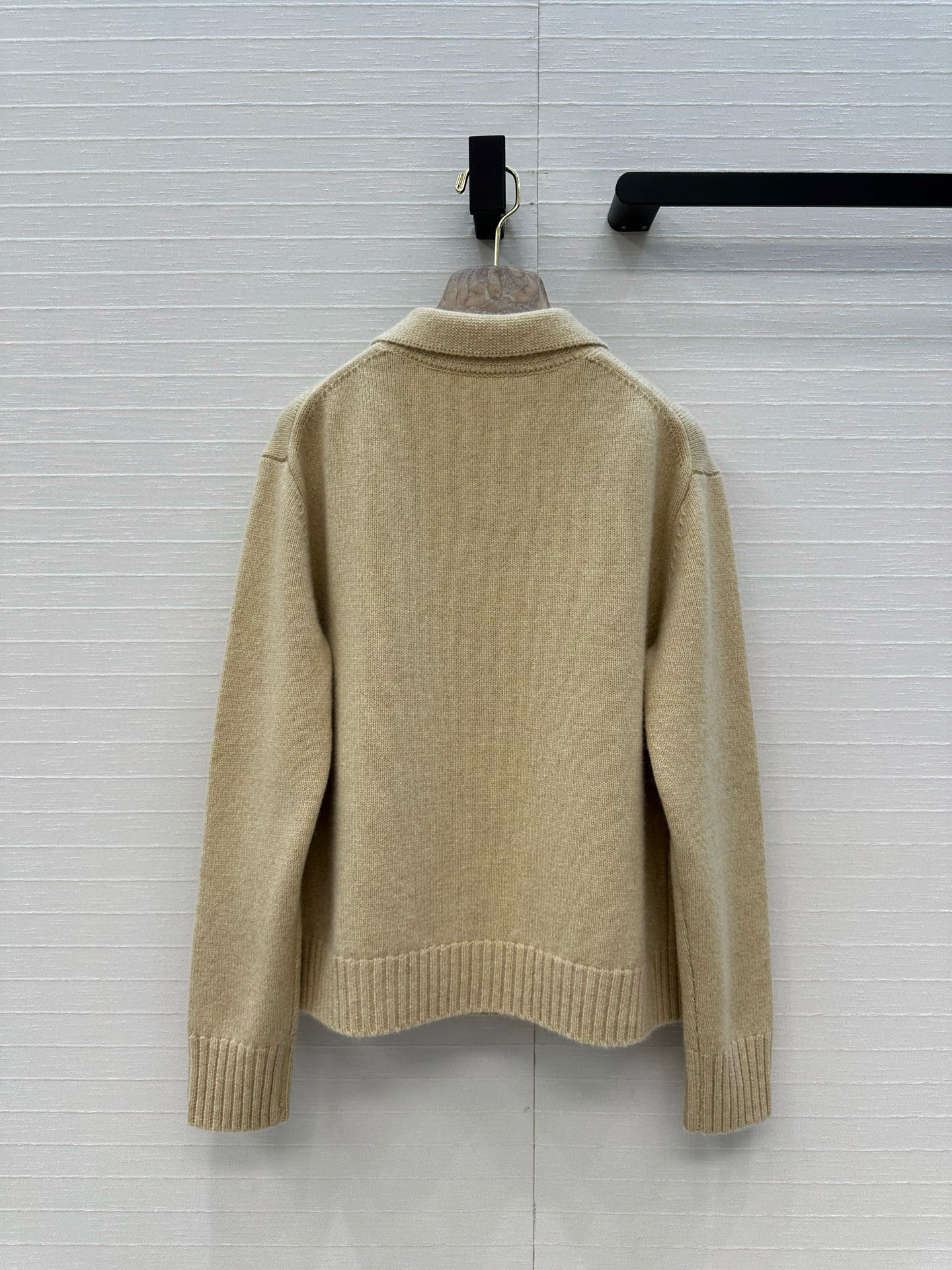 Lp高智感 | 小翻領カシミヤジャケット | 100%カシミア クラシックカラー - 画像 9