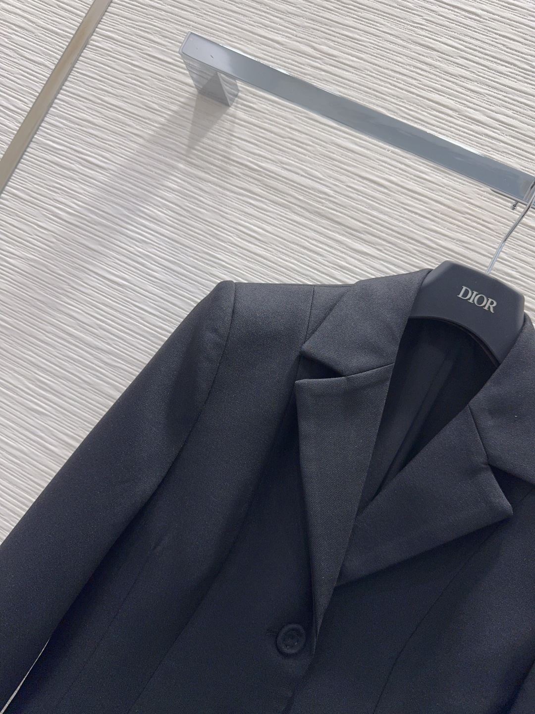 DIOR 380 ブレザー | スーツ ブラック ウール混 2025FW 2点セット - 画像 3