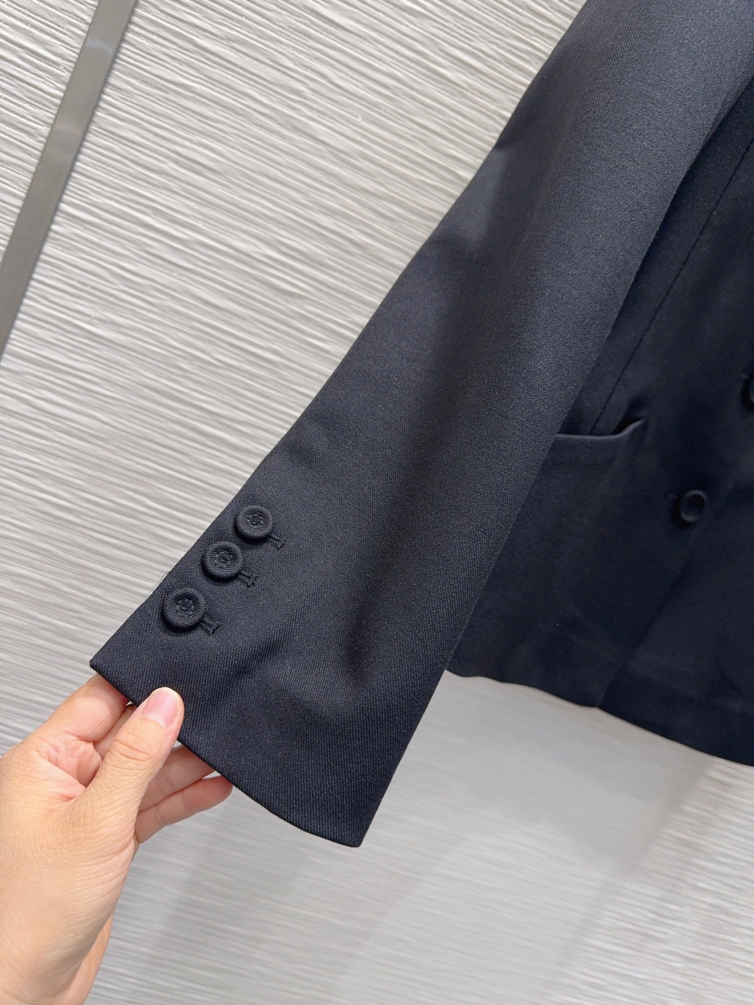 DIOR 380 ブレザー | スーツ ブラック ウール混 2025FW 2点セット - 画像 6