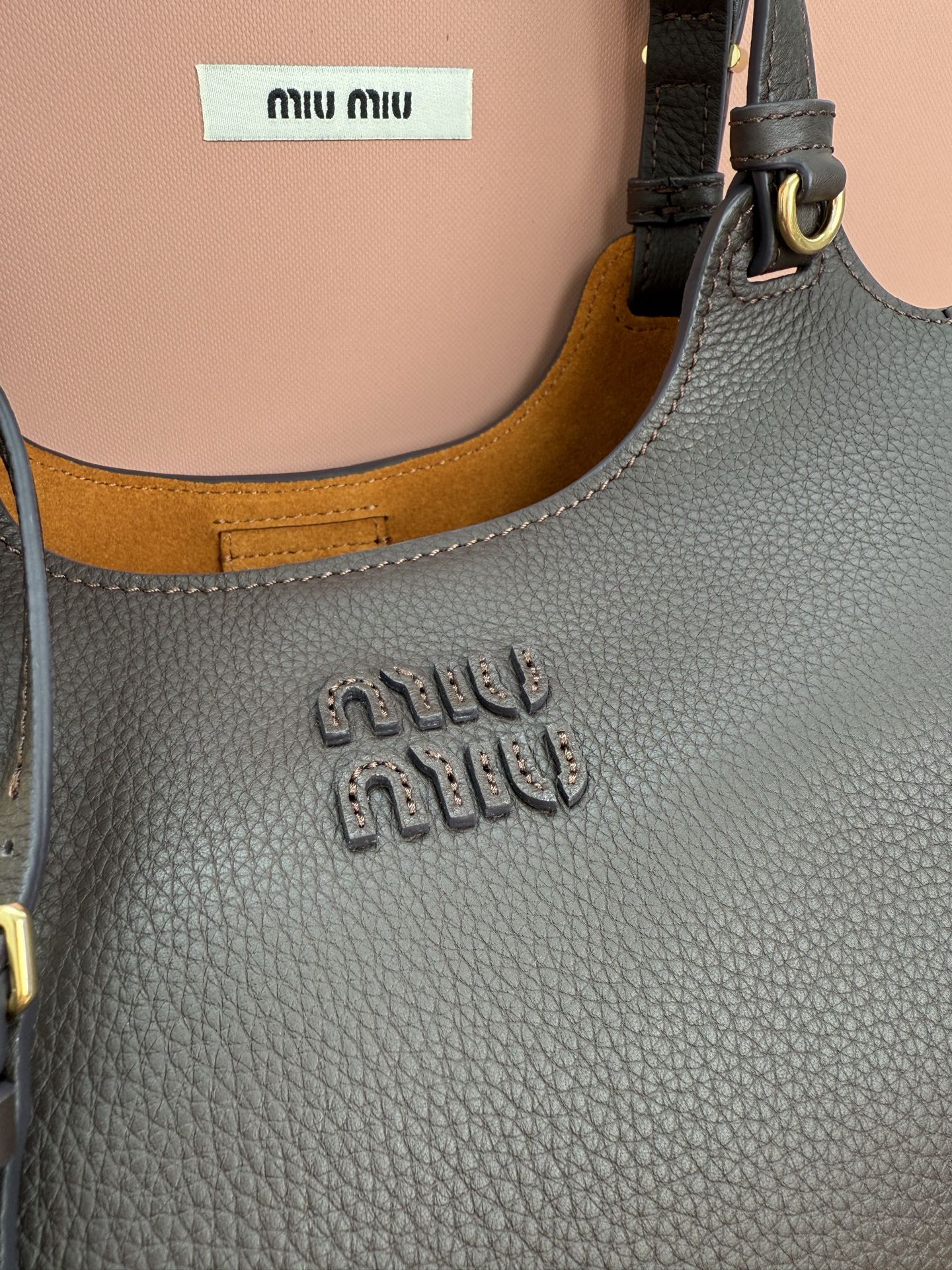 Miu Miu ハンドバッグ ロック付き ブラック - 画像 4