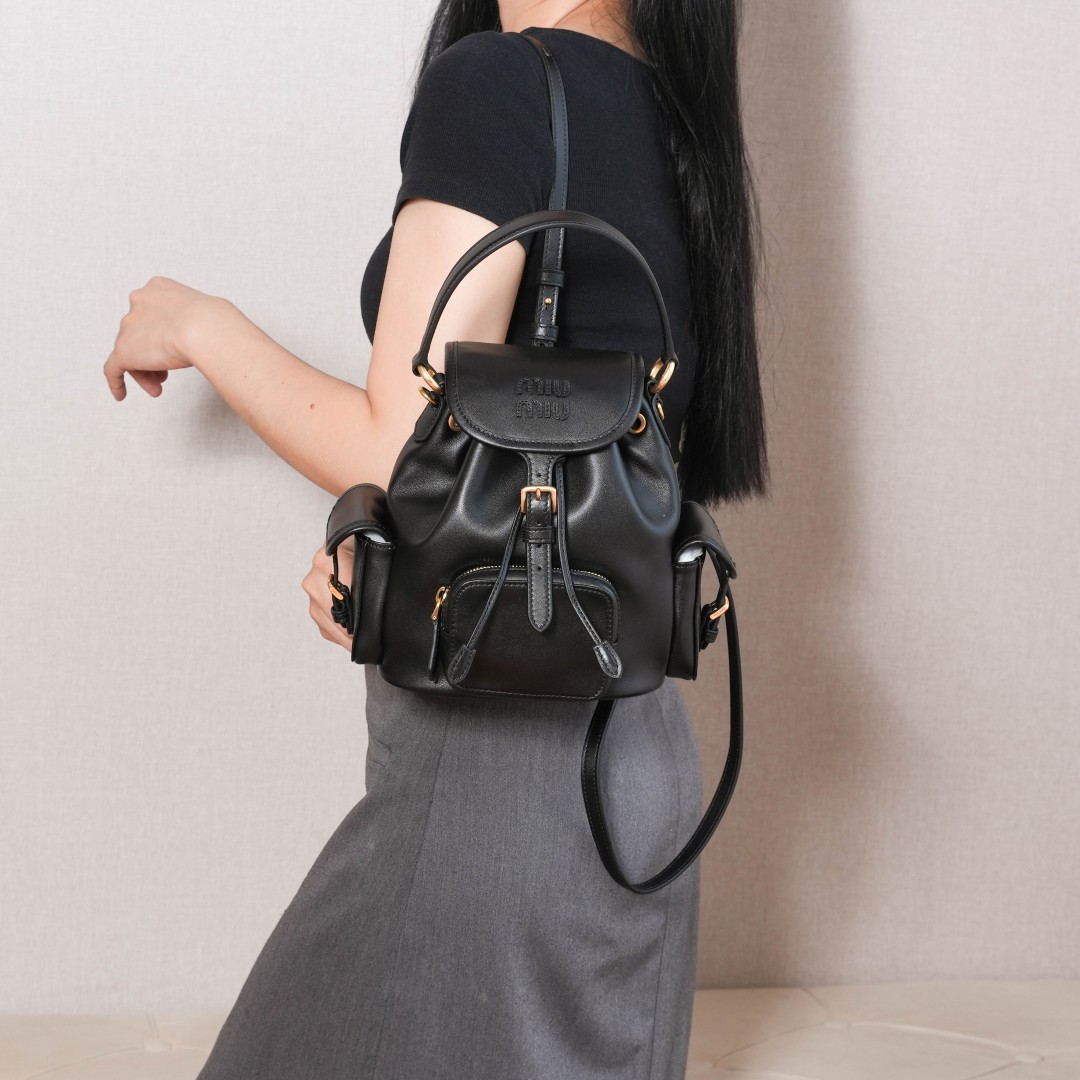 MIIU バックパック|コンパクト|黒 - 画像 2