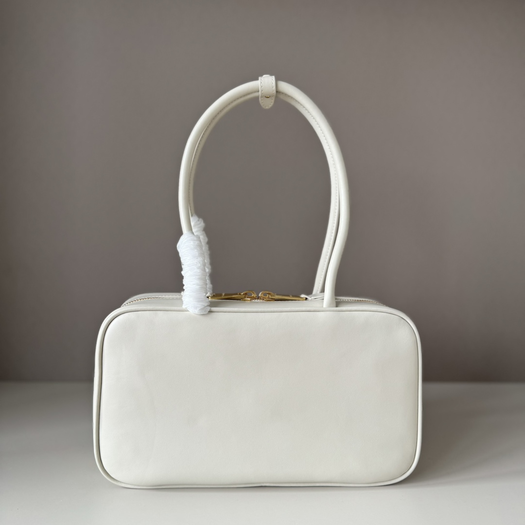 Miu Miu ミュウミュウ レディース ハンドバッグ | ホワイト レザー - 画像 3