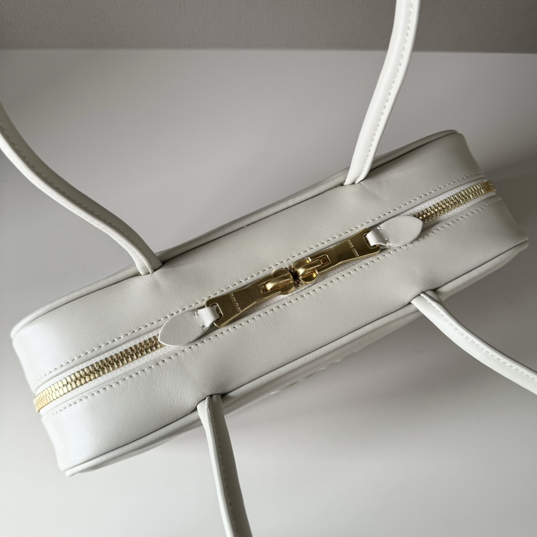 Miu Miu ミュウミュウ レディース ハンドバッグ | ホワイト レザー - 画像 6