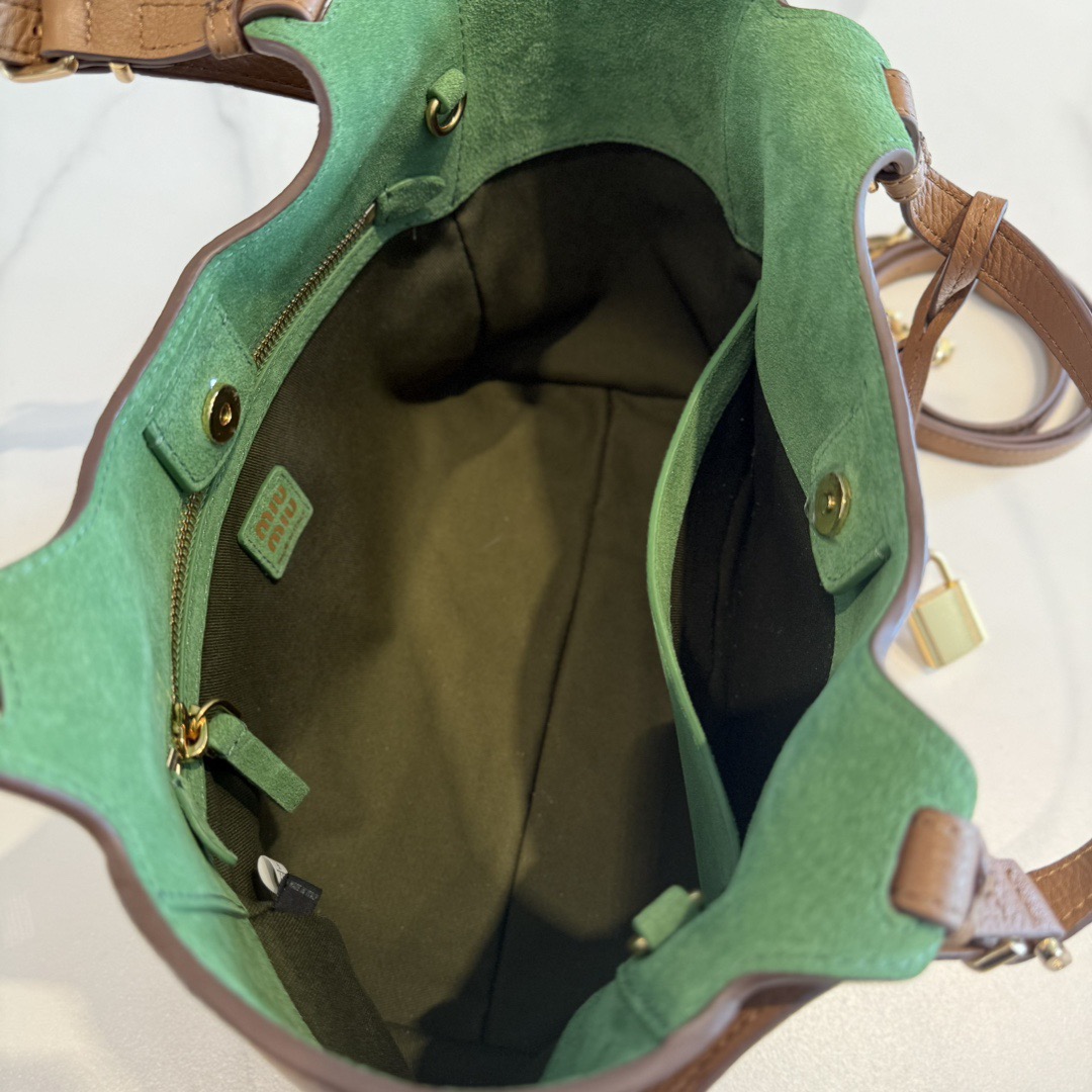 Miu Miu ハンドバッグ | ピンク|レザー|イタリア製 - 画像 7