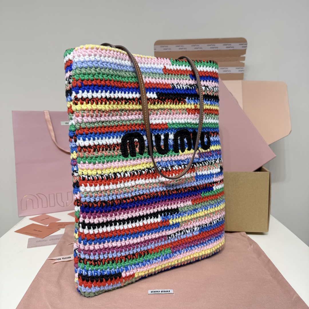 Miu Miu キャンバスバッグ | ミュウミュ マルチカラー ファッションバッグ - 画像 2