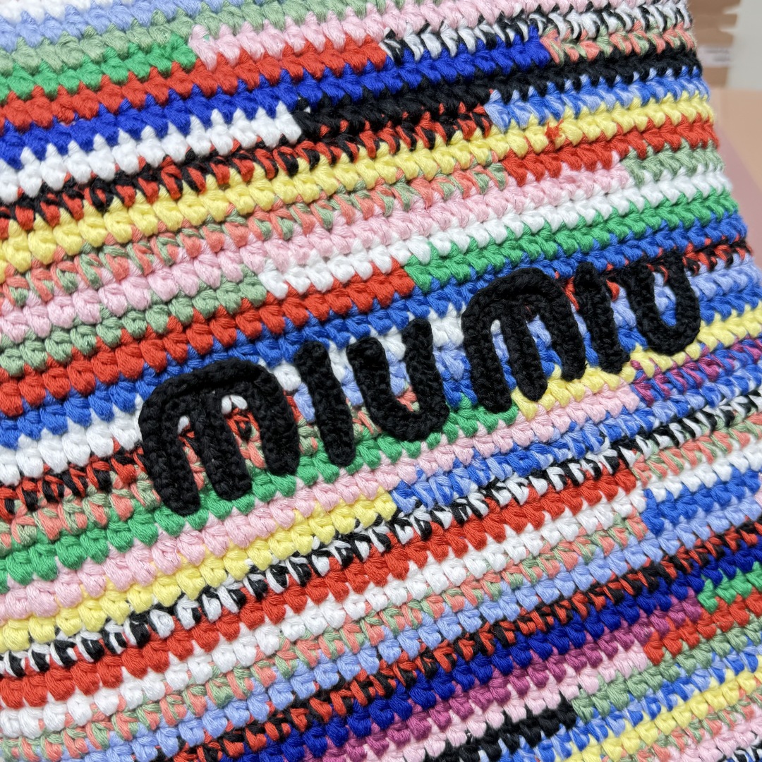 Miu Miu キャンバスバッグ | ミュウミュ マルチカラー ファッションバッグ - 画像 5