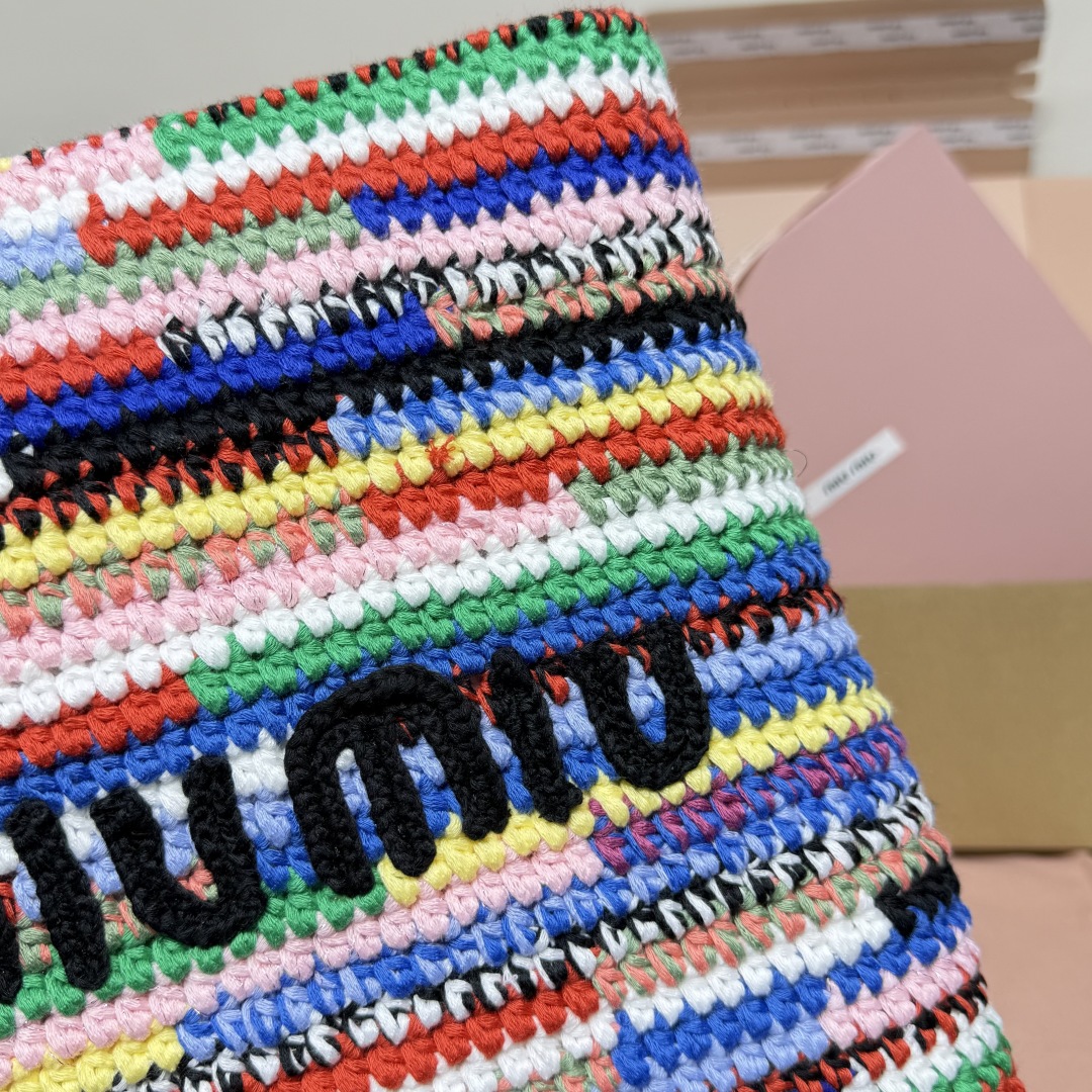 Miu Miu キャンバスバッグ | ミュウミュ マルチカラー ファッションバッグ - 画像 6