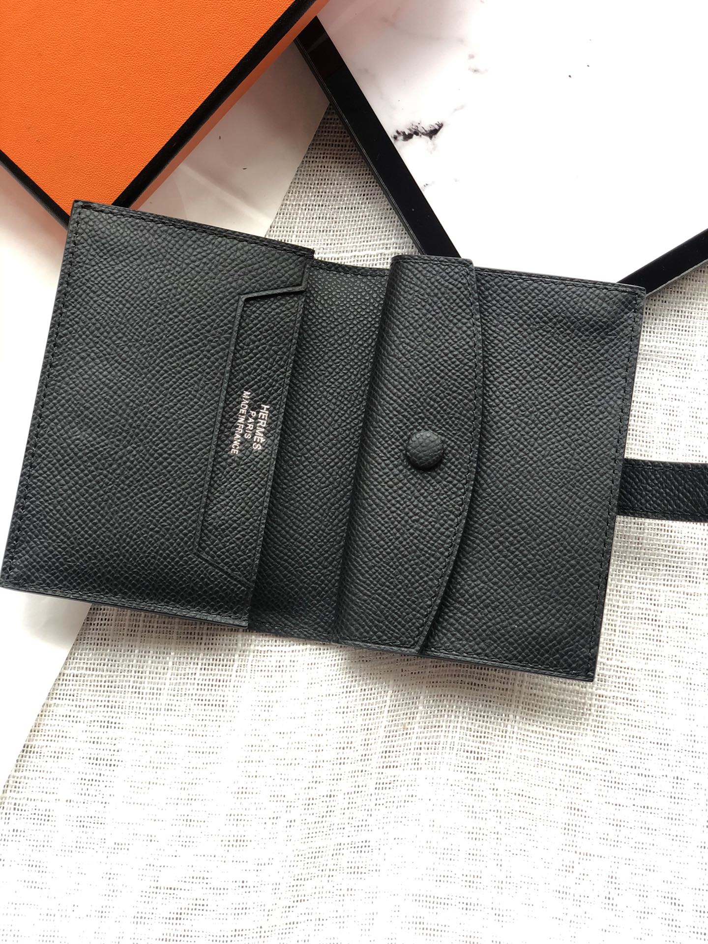 yukishop【 N級品のスーパーコピーブランド通販の専門店!】 / エルメス ベアン ミニ HERMES ベアンミニウォレット カードケース  コイン入れ ミニ財布 Hロゴ