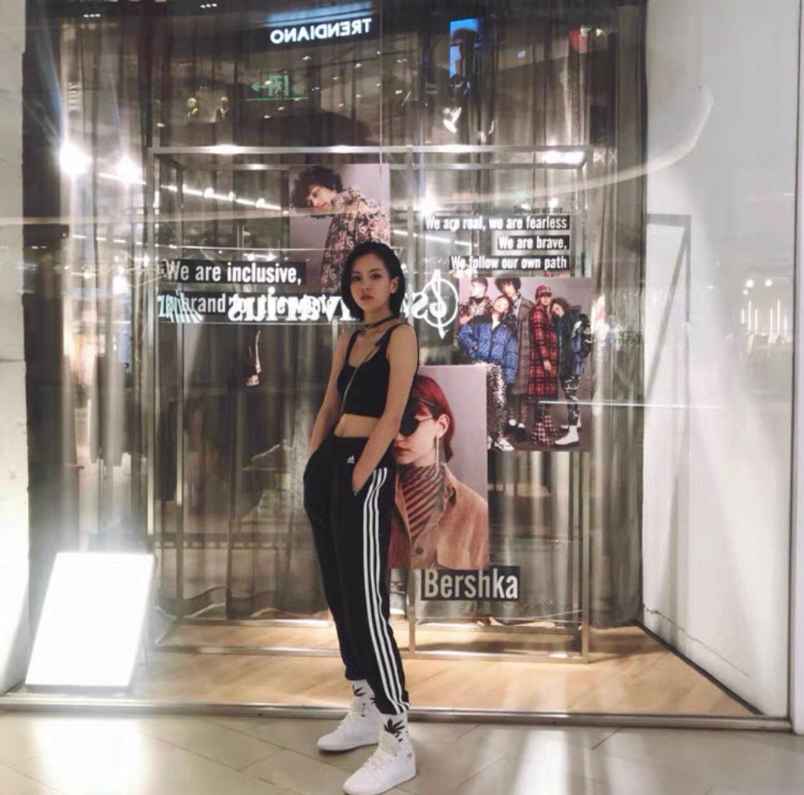 adidas スウェットパンツ 3本線 ロゴ入り カジュアル 通勤 トレーニング ブラック フリーサイズ - 画像 6