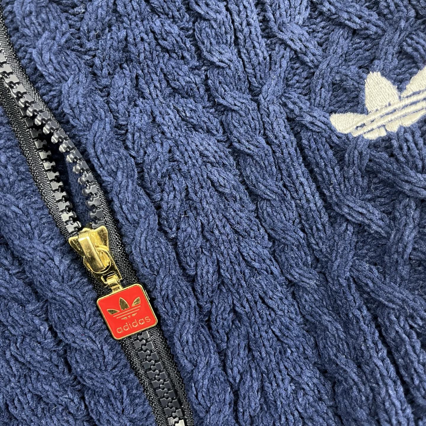 adidas ジャケット ナイロンジャケット ミニサイズ 通勤 2WAY カジュアル ネイビー ブラック キャンバス - 画像 2